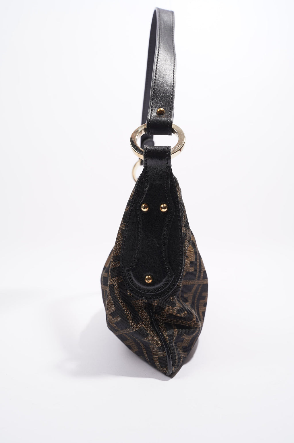 Fendi Shoulder Bag Zucca Print / Brown Canvas