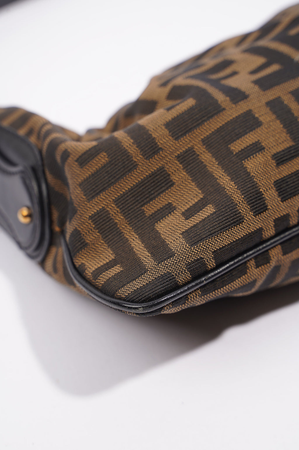Fendi Shoulder Bag Zucca Print / Brown Canvas