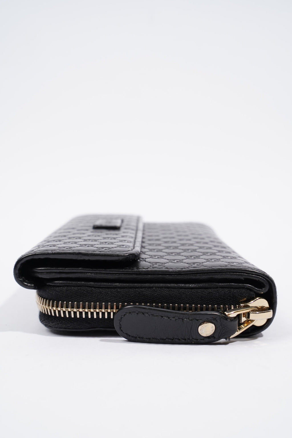 Gucci Guccissima Wallet Black Leather