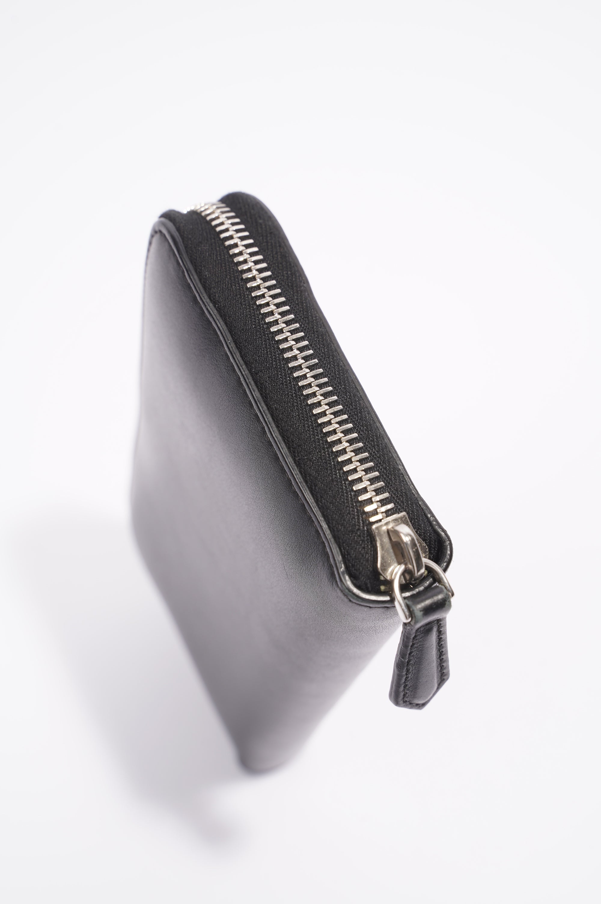 Fendi Monster Eye Wallet Black Leather