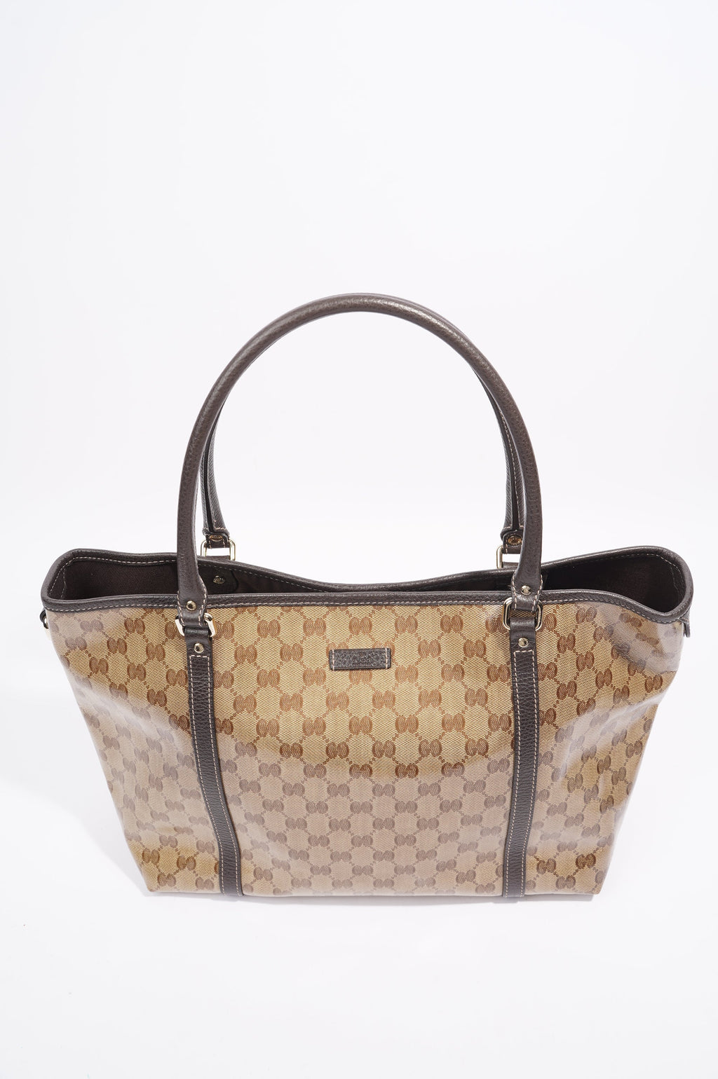 Gucci Tote Bag Supreme Print / Brown Coated Canvas