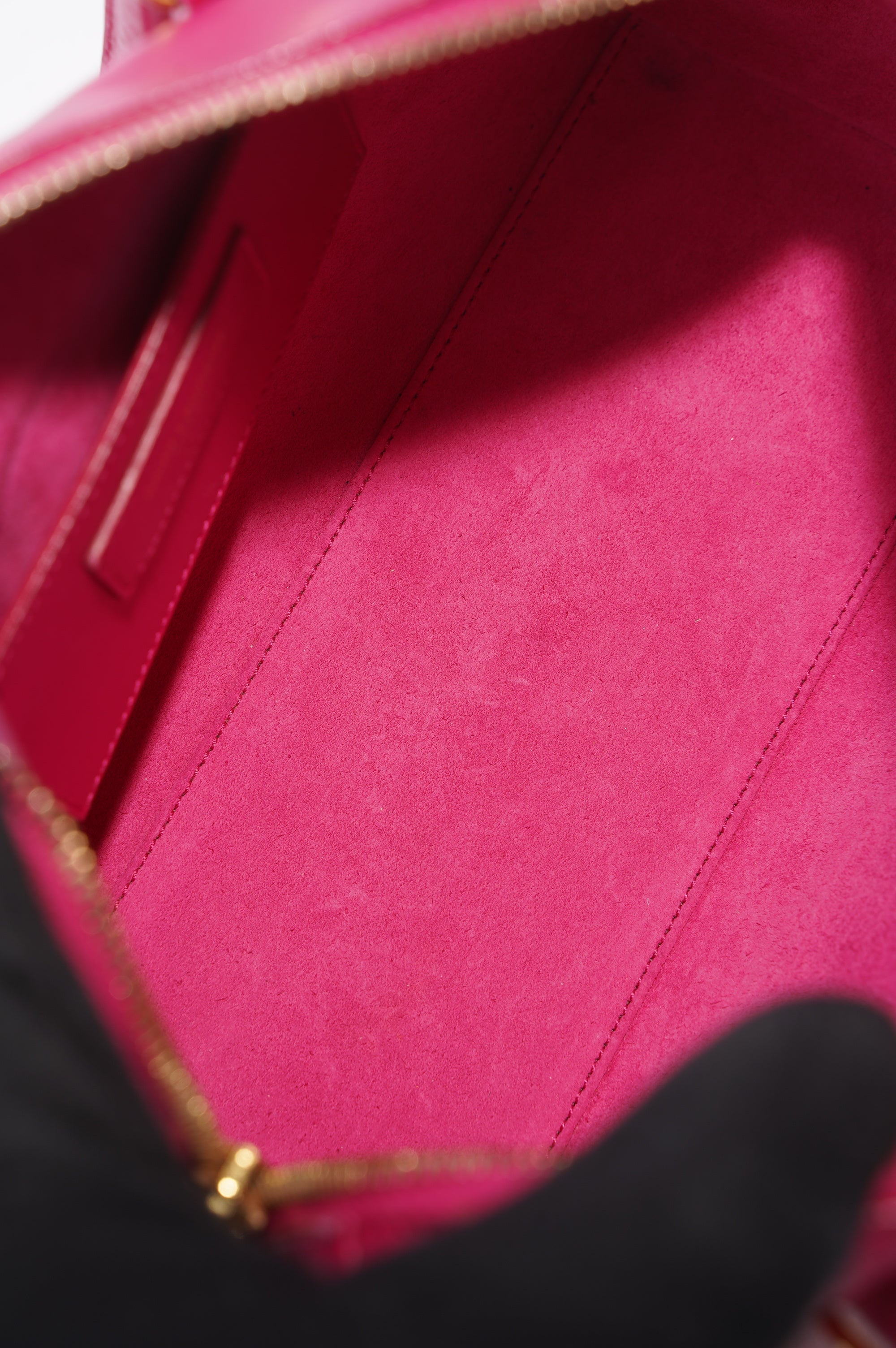Saint Laurent Mini Duffle Bag Pink Leather