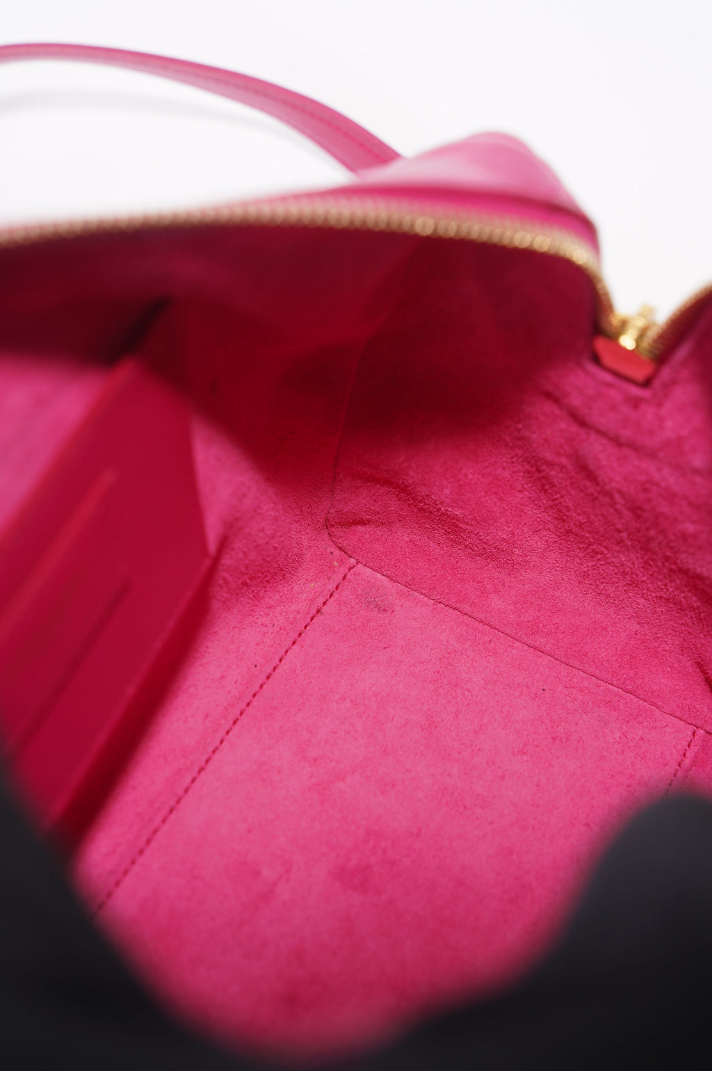 Saint Laurent Mini Duffle Bag Pink Leather