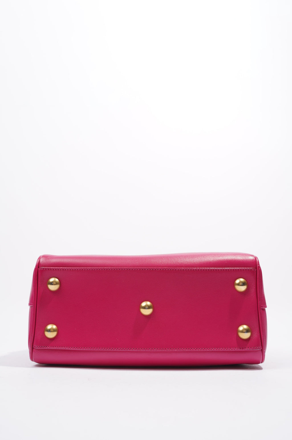 Saint Laurent Mini Duffle Bag Pink Leather