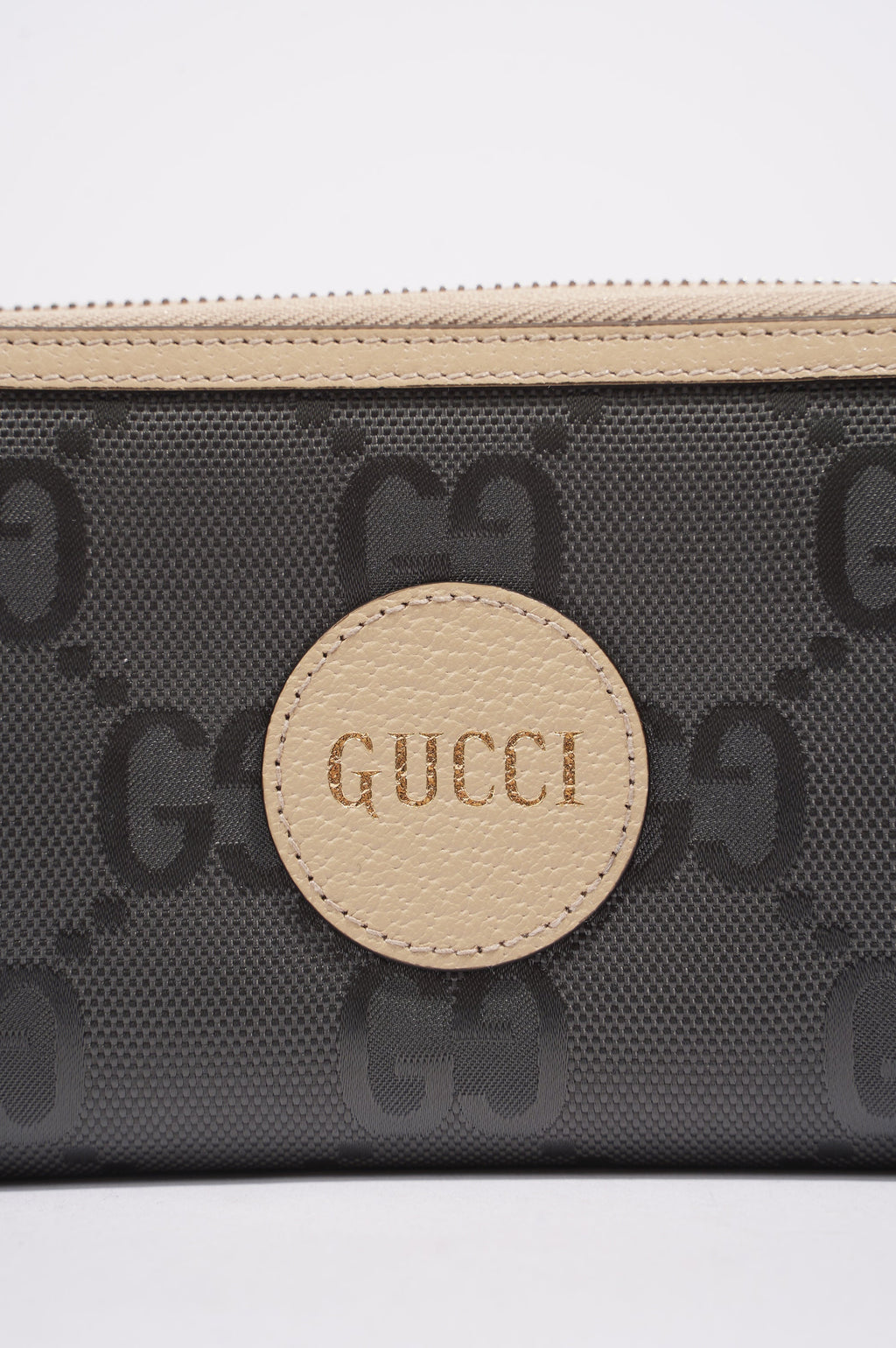 Gucci Off The Grid Long Wallet Black / Beige Canvas
