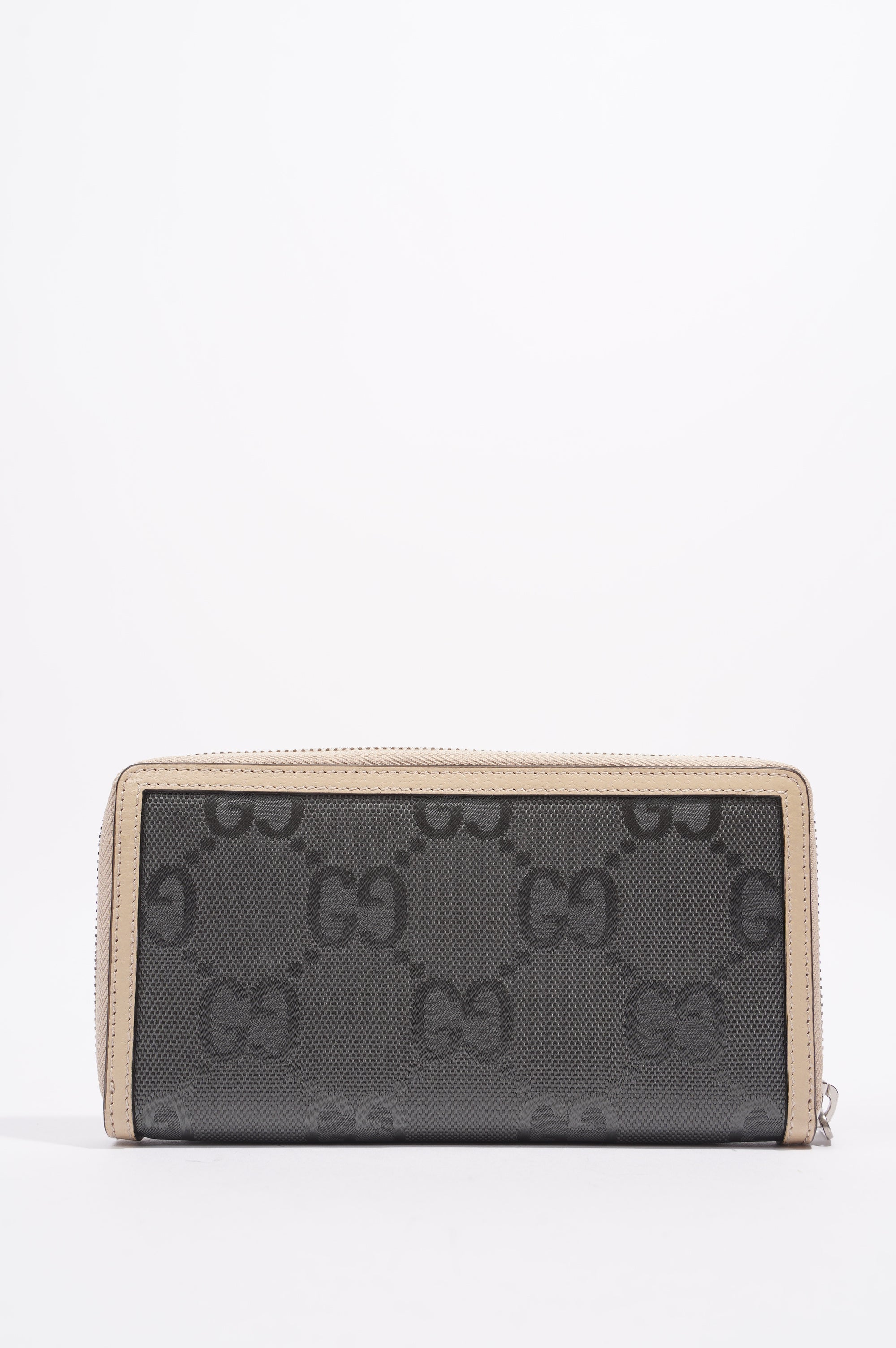 Gucci Off The Grid Long Wallet Black / Beige Canvas