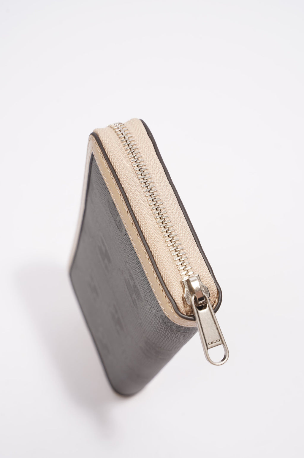 Gucci Off The Grid Long Wallet Black / Beige Canvas