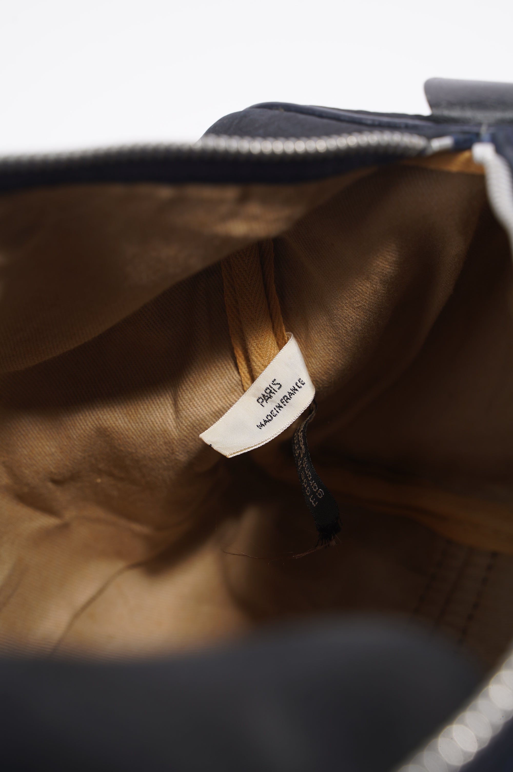 Christian Dior Boston Bag Navy Technical Fabric