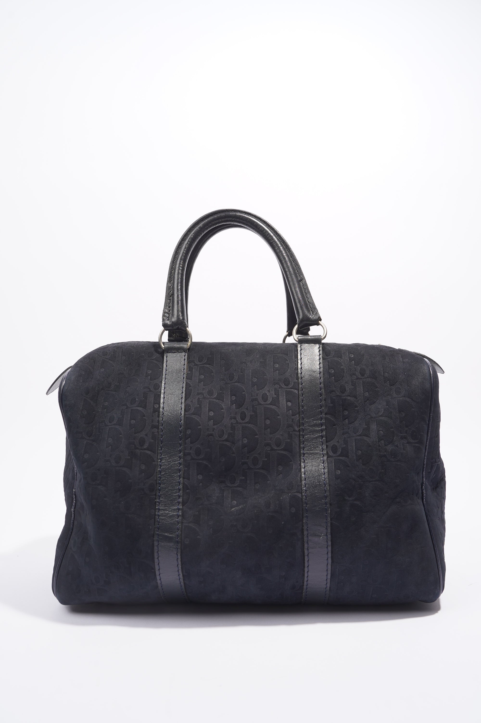 Christian Dior Boston Bag Navy Technical Fabric