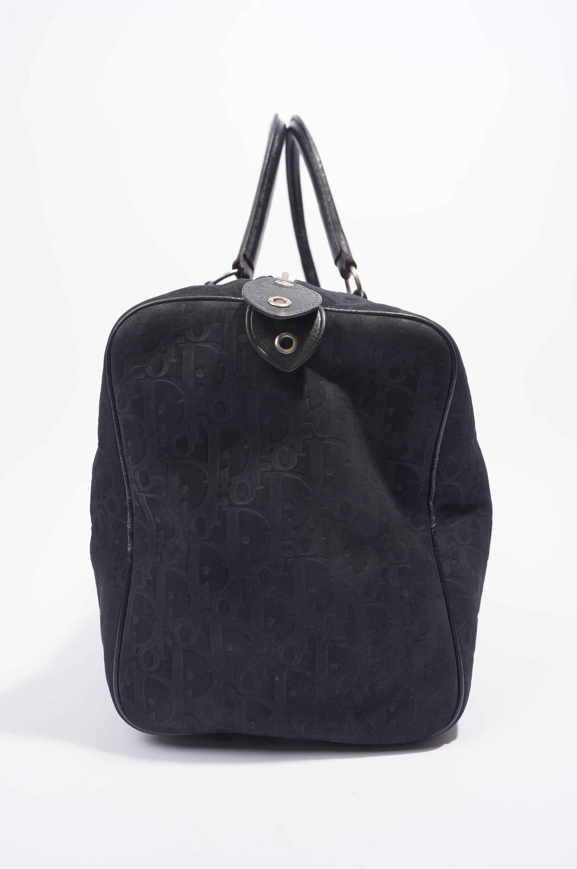 Christian Dior Boston Bag Navy Technical Fabric
