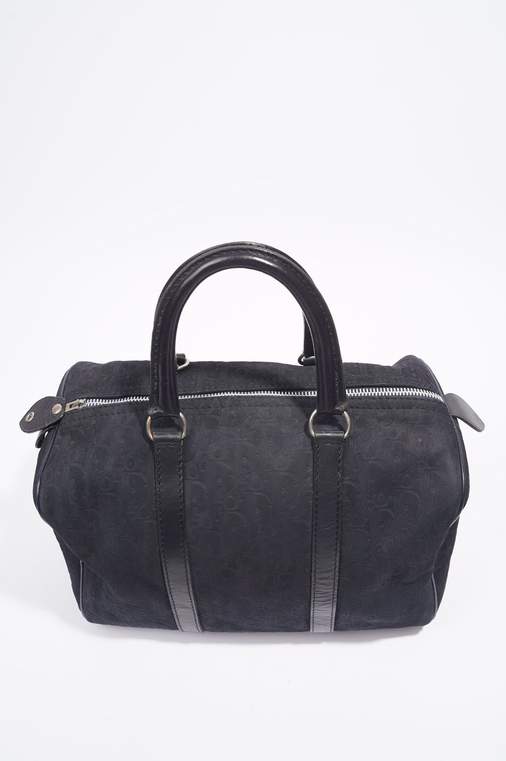 Christian Dior Boston Bag Navy Technical Fabric