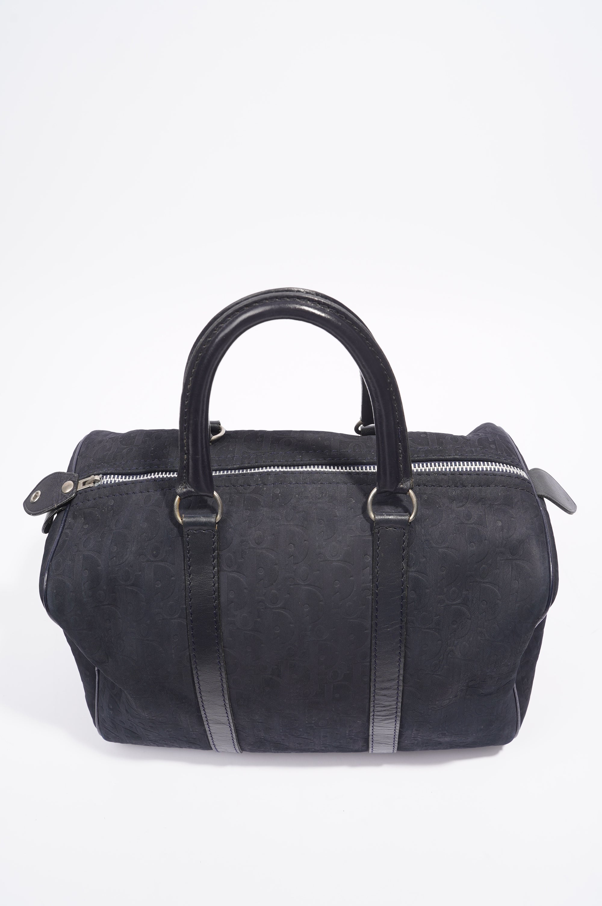 Christian Dior Boston Bag Navy Technical Fabric