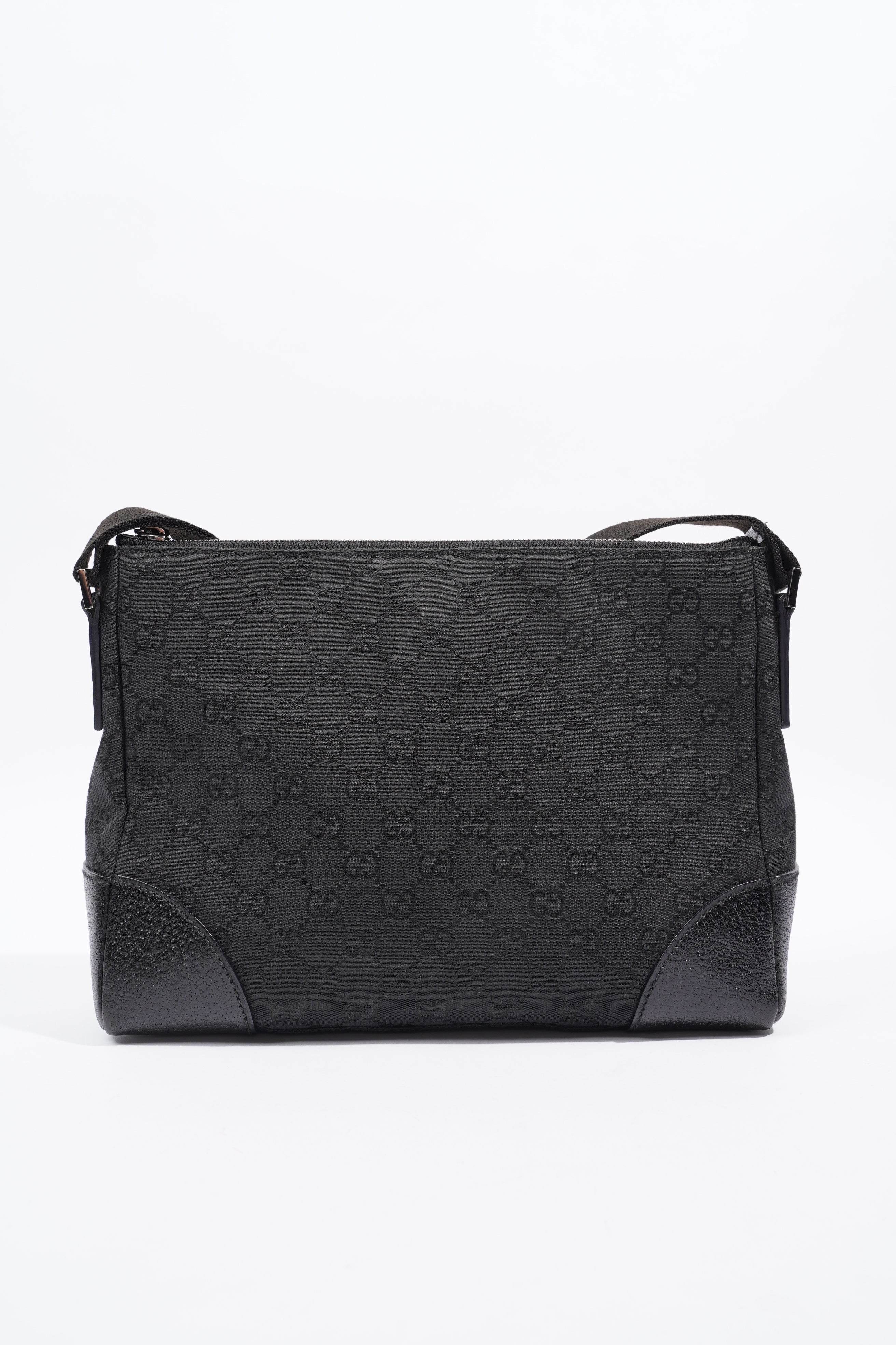 Gucci Crossbody Bag Black Supreme Print Canvas