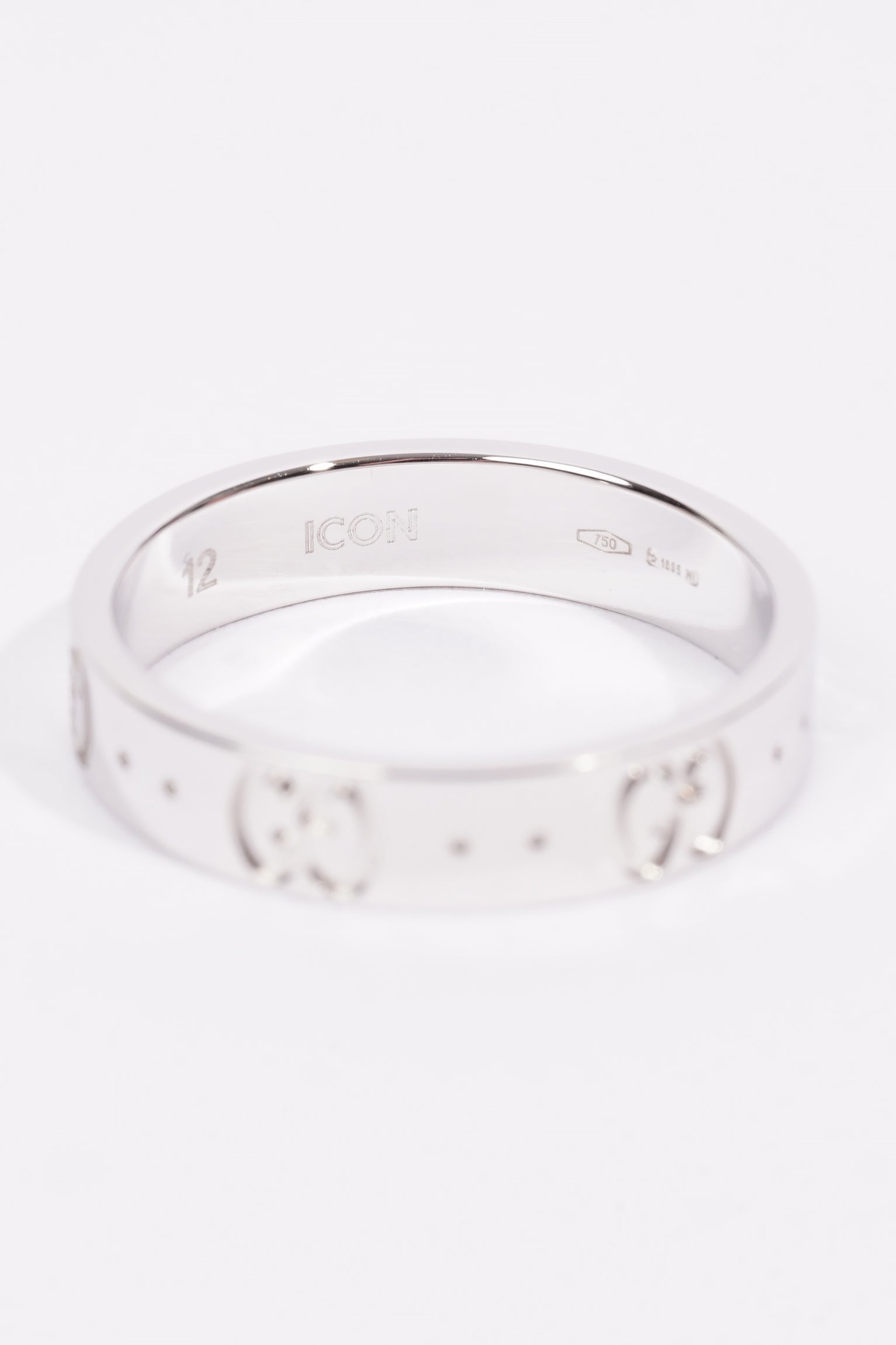 Gucci Icon Ring White Gold White Gold 12