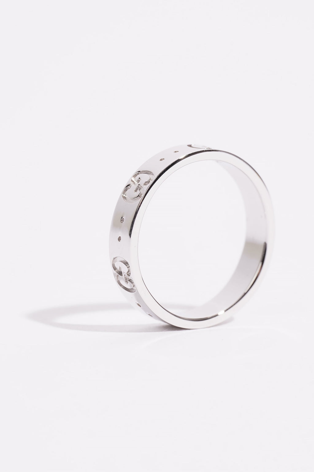 Gucci Icon Ring White Gold White Gold 12