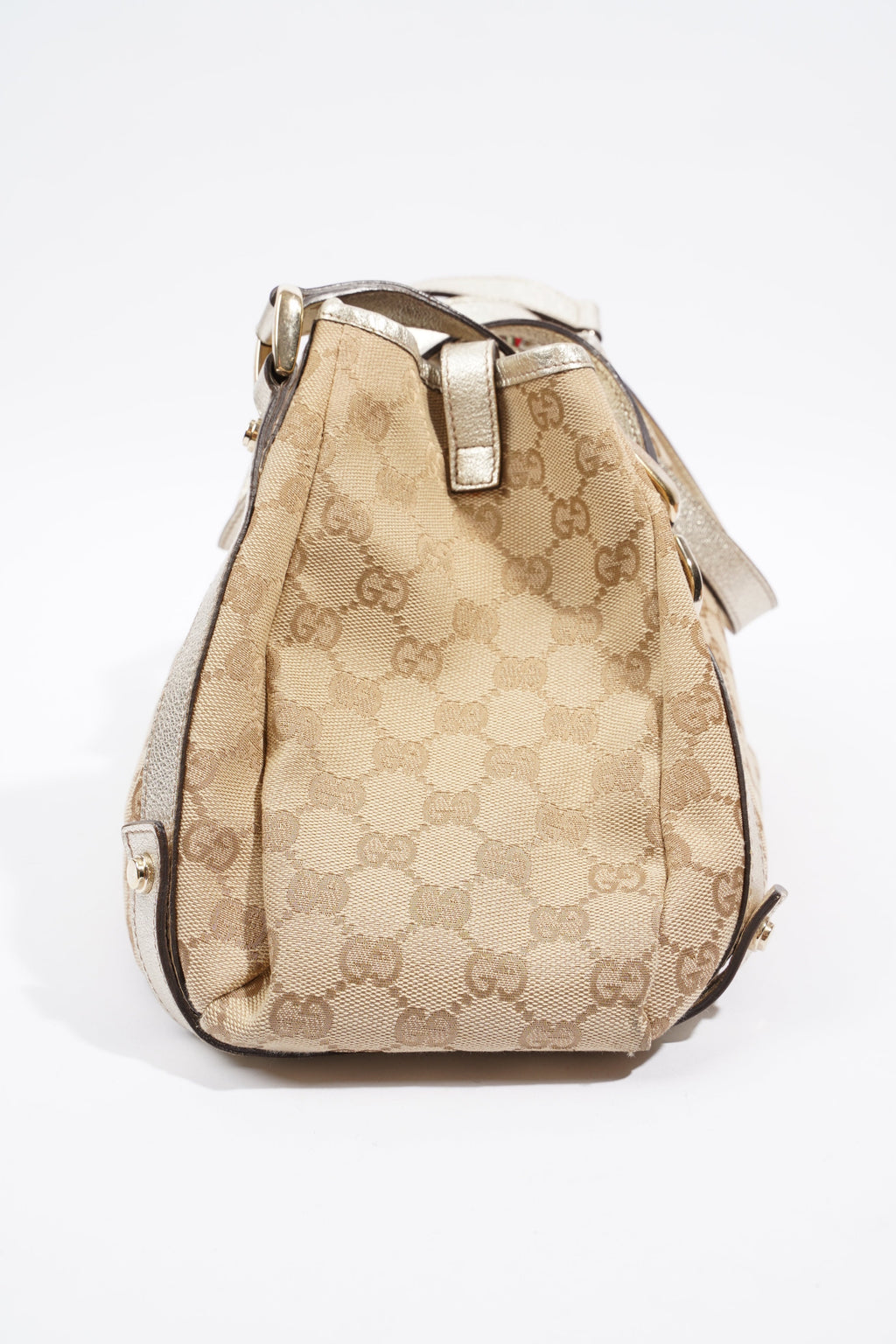Gucci Tote Bag Supreme Print / Silver Canvas