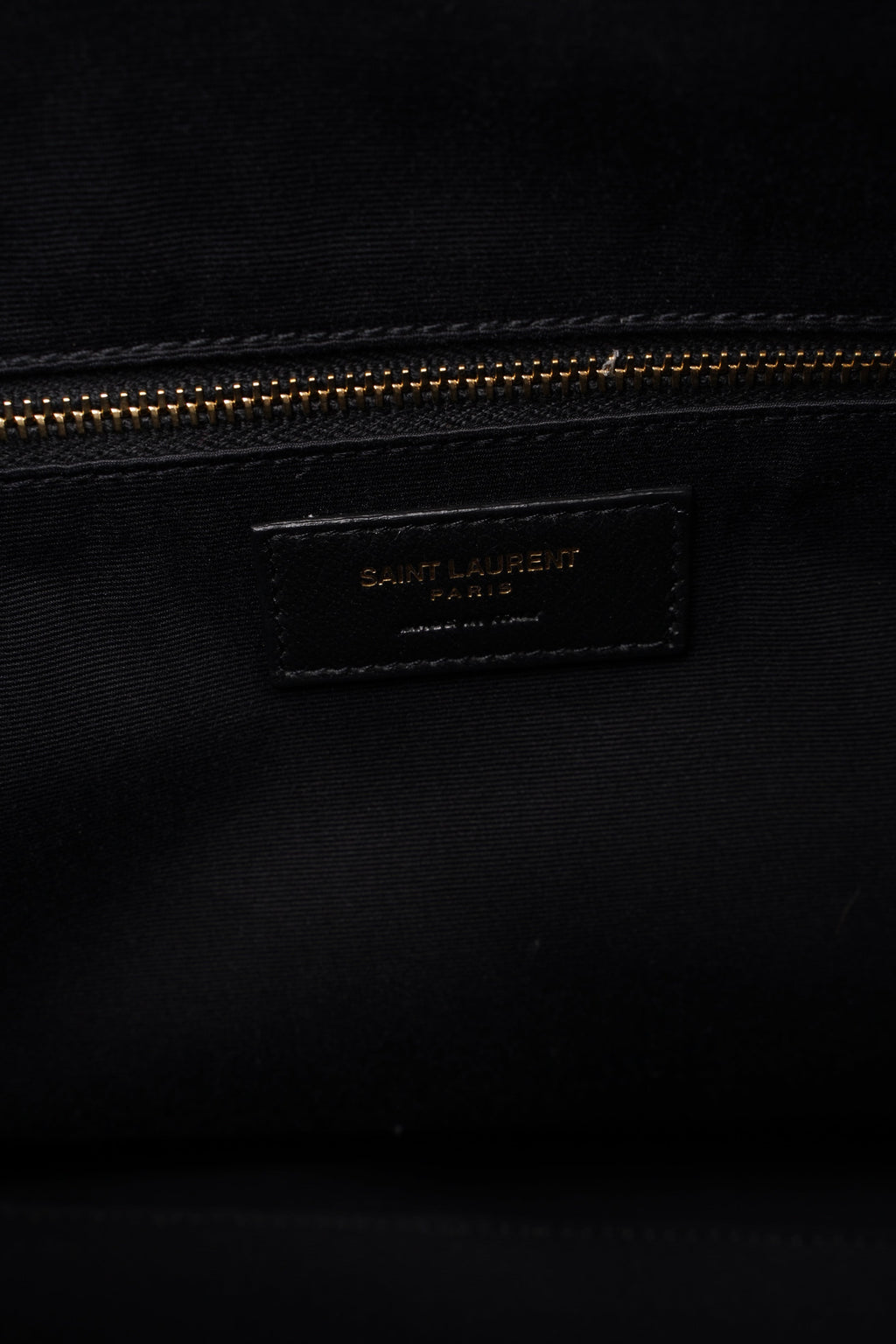 Saint Laurent Duffle Bag Black Leather Small