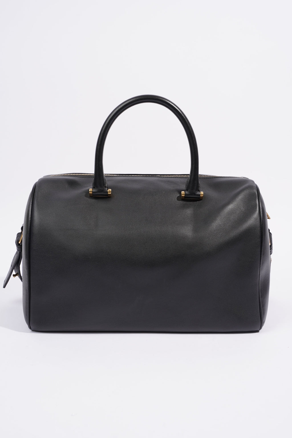 Saint Laurent Duffle Bag Black Leather Small