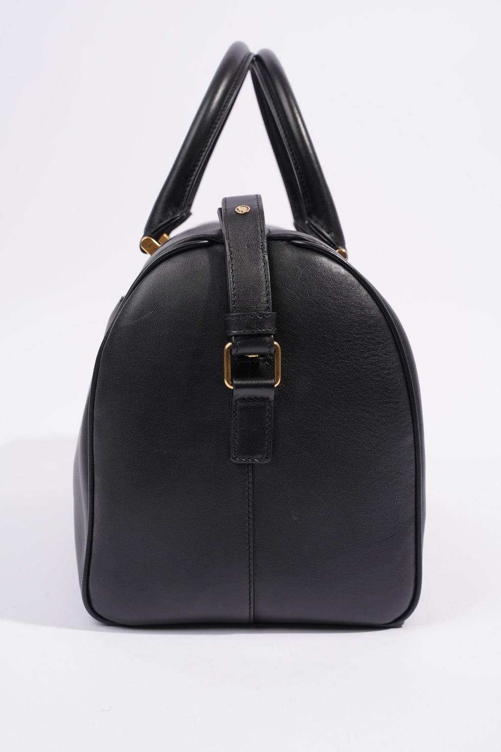 Saint Laurent Duffle Bag Black Leather Small