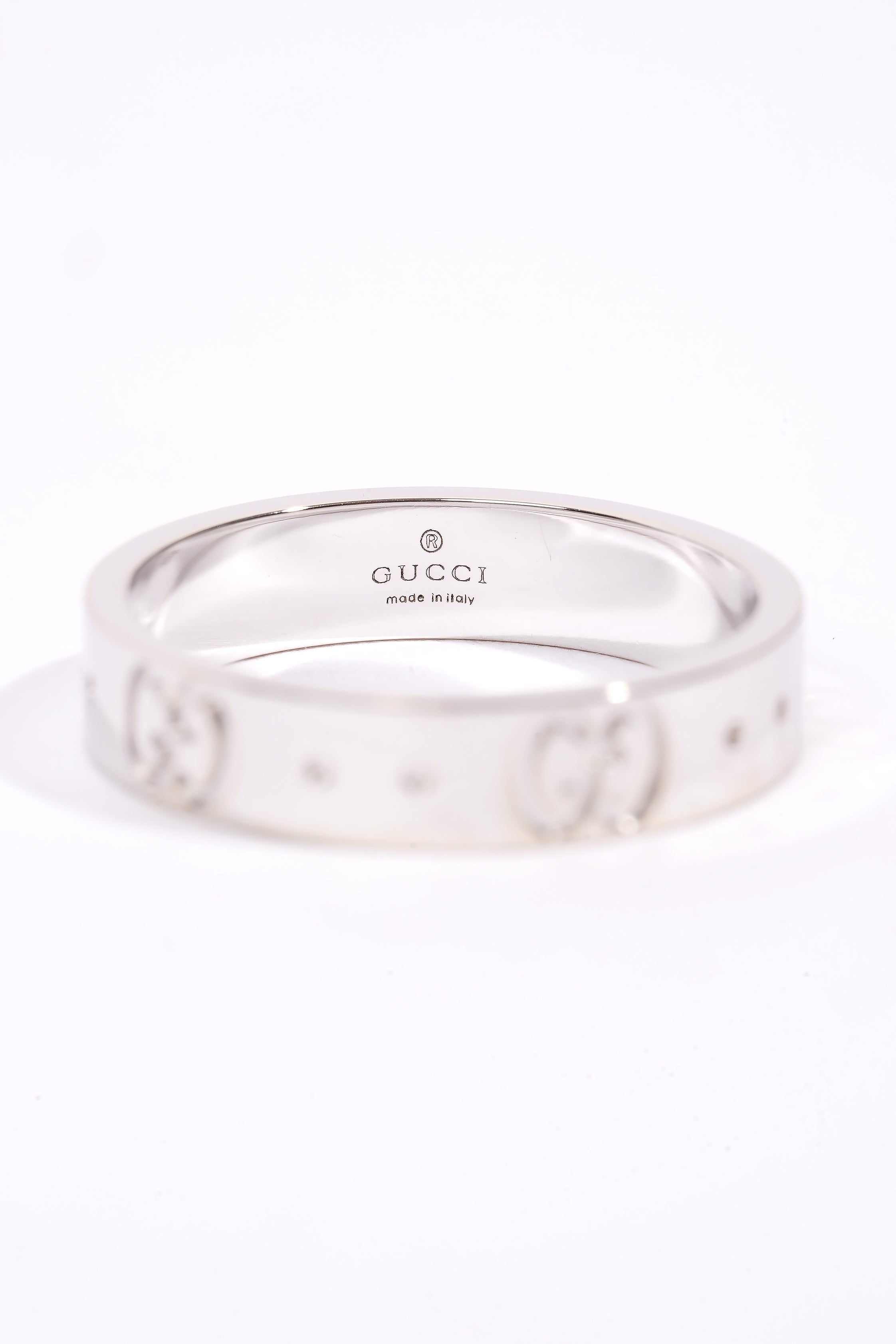 Gucci Icon Ring White Gold White Gold 10