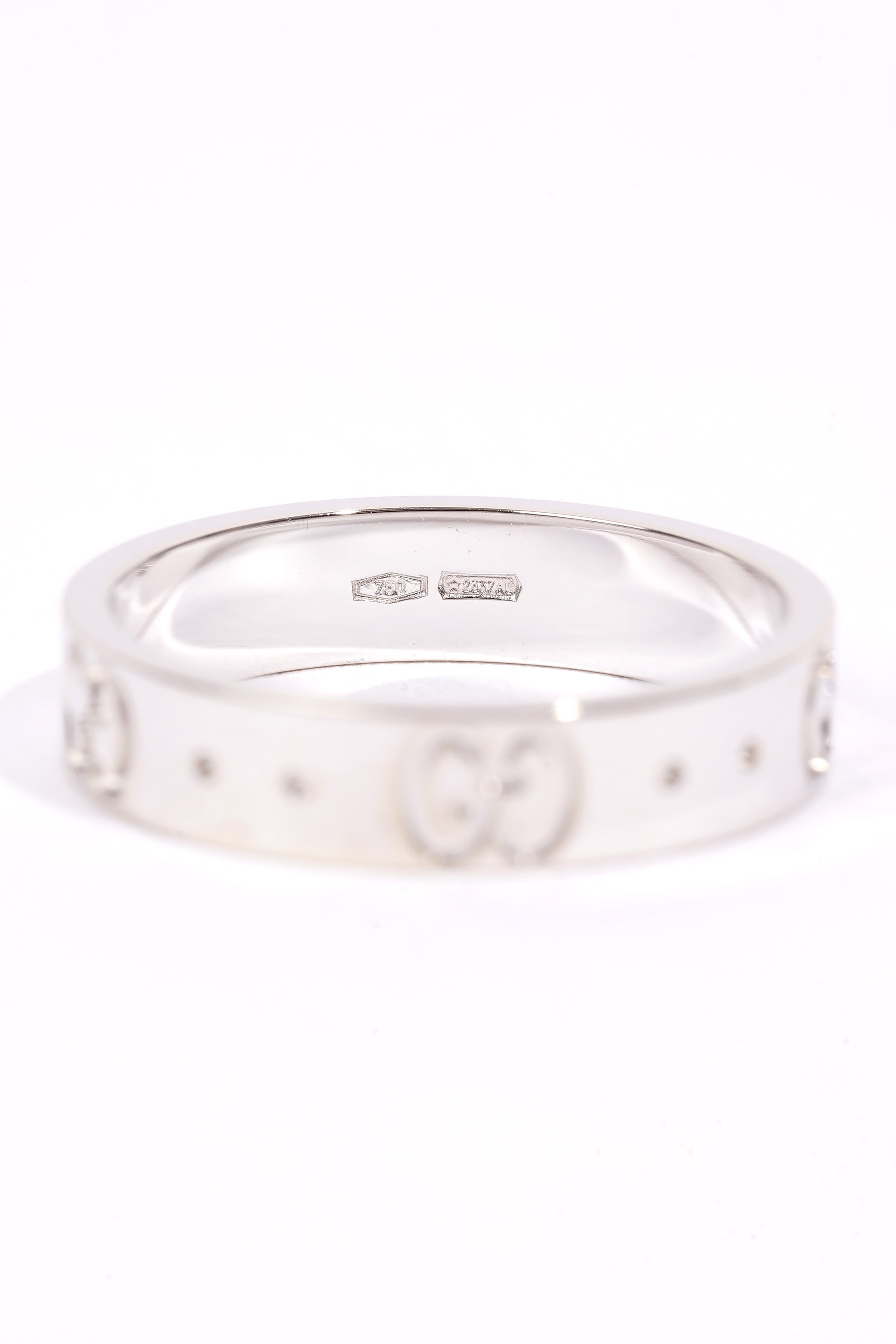 Gucci Icon Ring White Gold White Gold 10