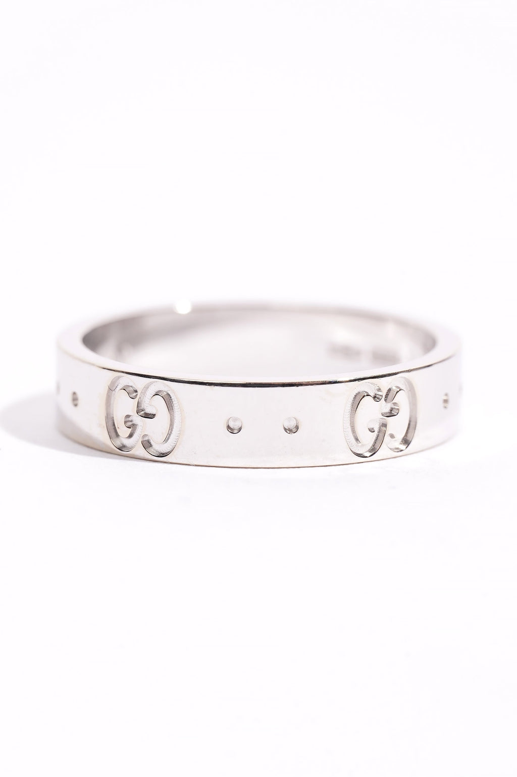 Gucci Icon Ring White Gold White Gold 10