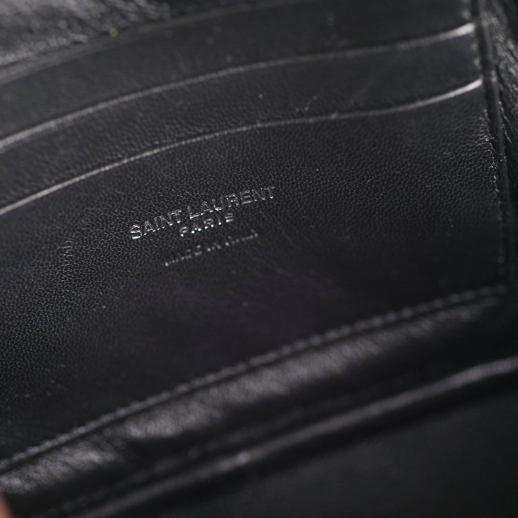 Saint Laurent Mini Lou Camera Black Crossbody Bag