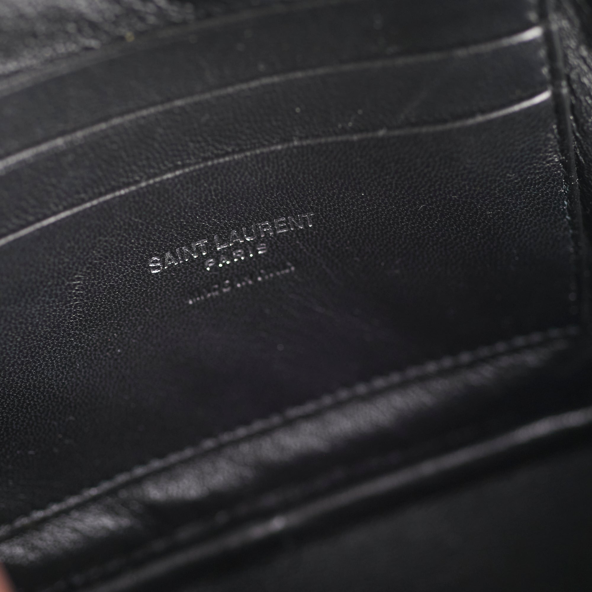 Saint Laurent Mini Lou Camera Black Crossbody Bag