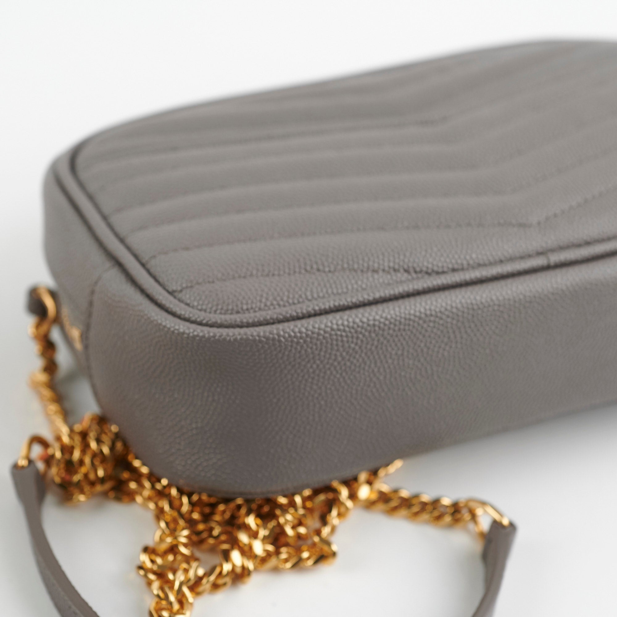 Saint Laurent Lou Mini Bag Grey