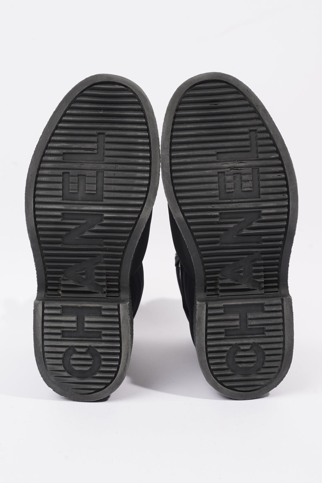 Chanel Coco Neige Black Nylon EU 37 UK 4