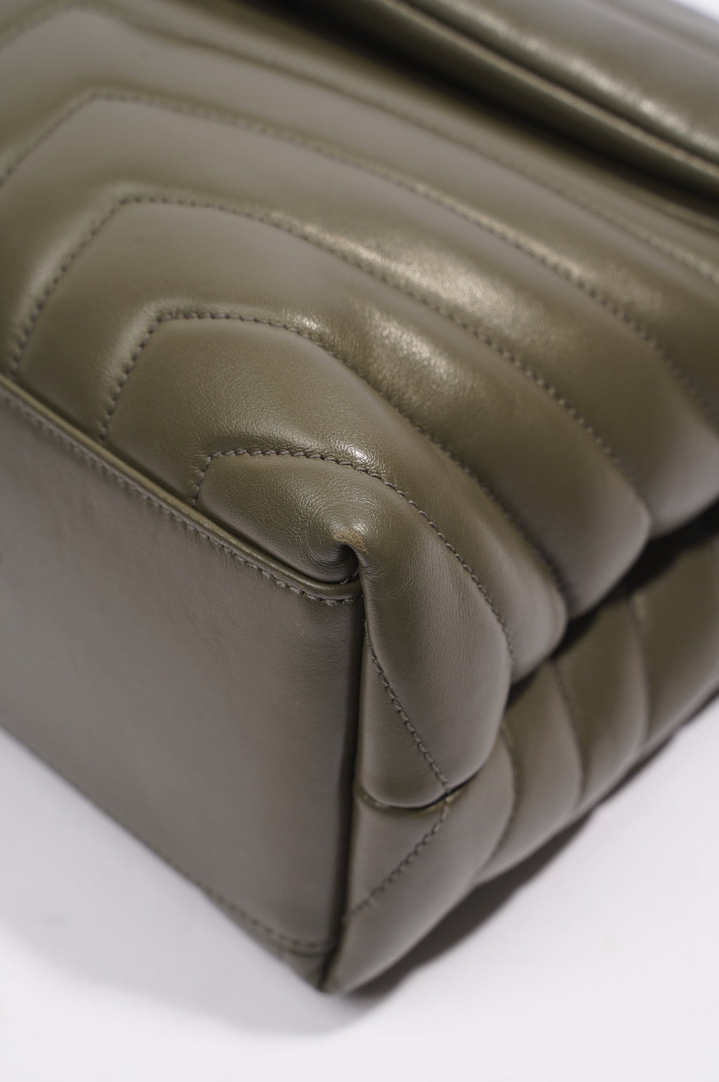 Saint Laurent Lou Lou Shoulder Bag Forrest Green Medium