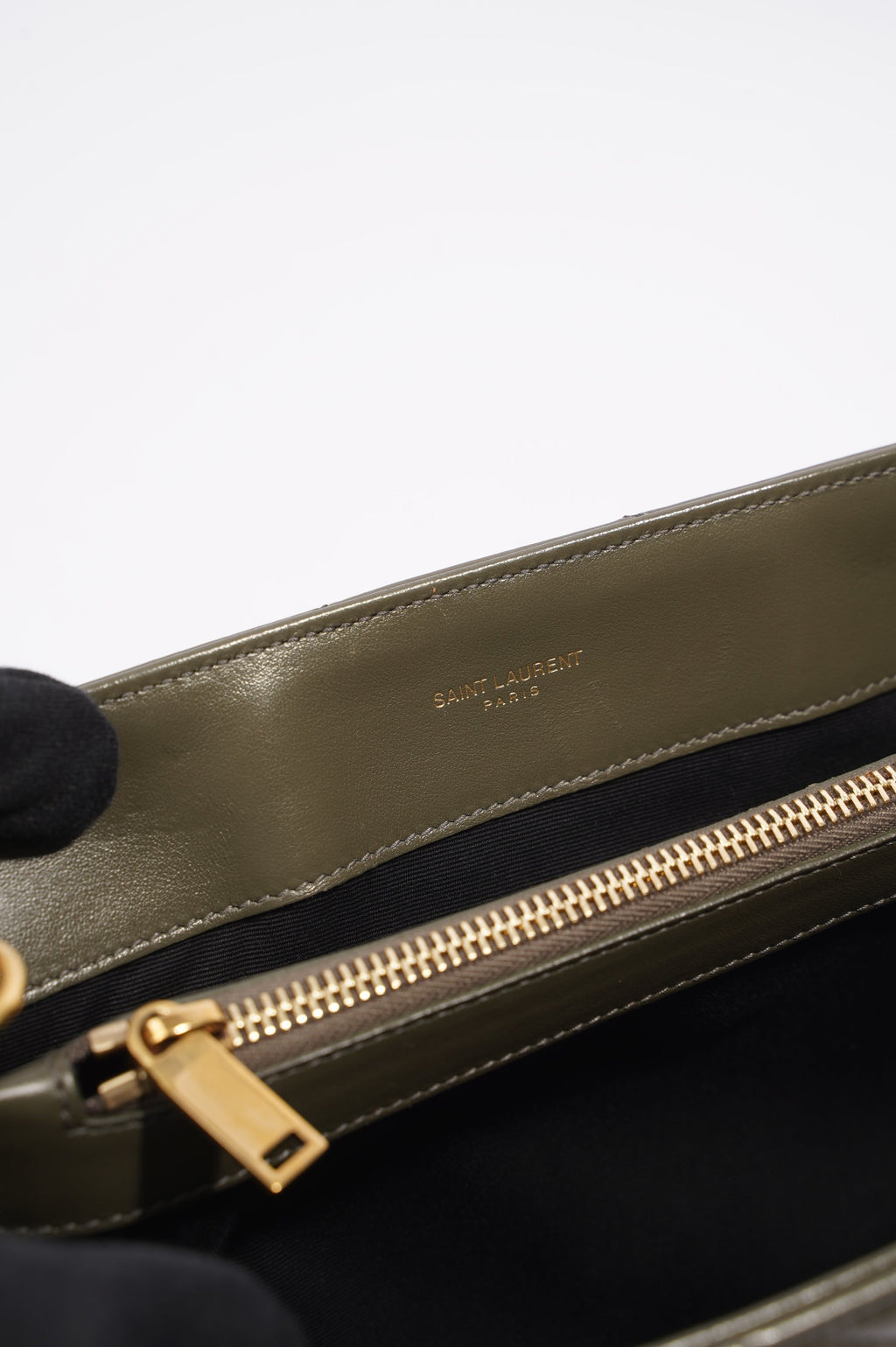 Saint Laurent Lou Lou Shoulder Bag Forrest Green Medium