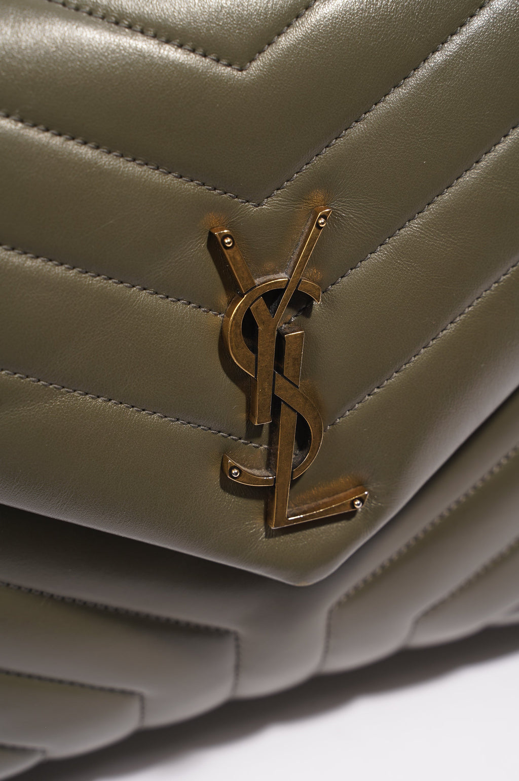 Saint Laurent Lou Lou Shoulder Bag Forrest Green Medium