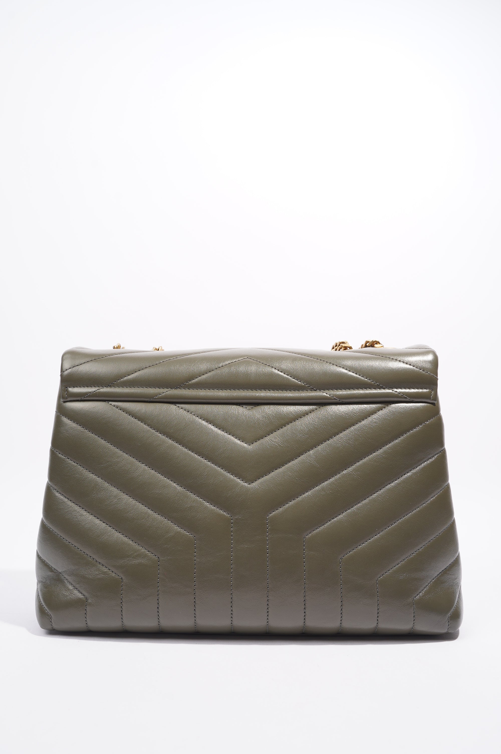 Saint Laurent Lou Lou Shoulder Bag Forrest Green Medium