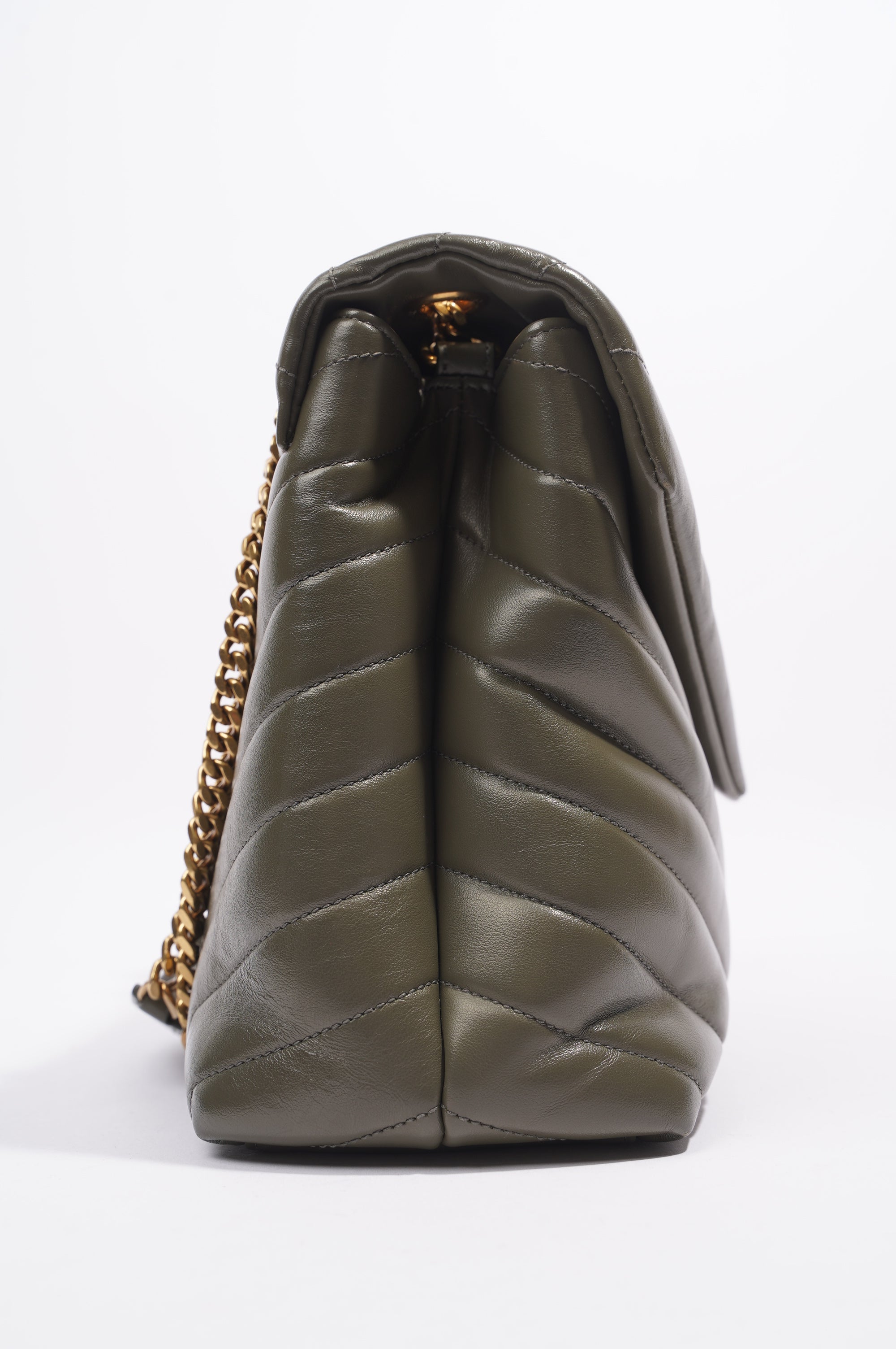 Saint Laurent Lou Lou Shoulder Bag Forrest Green Medium
