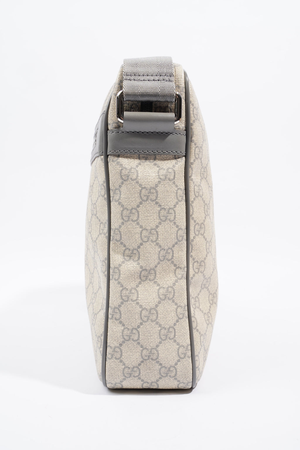 Gucci Messenger Bag Beige / Grey Canvas