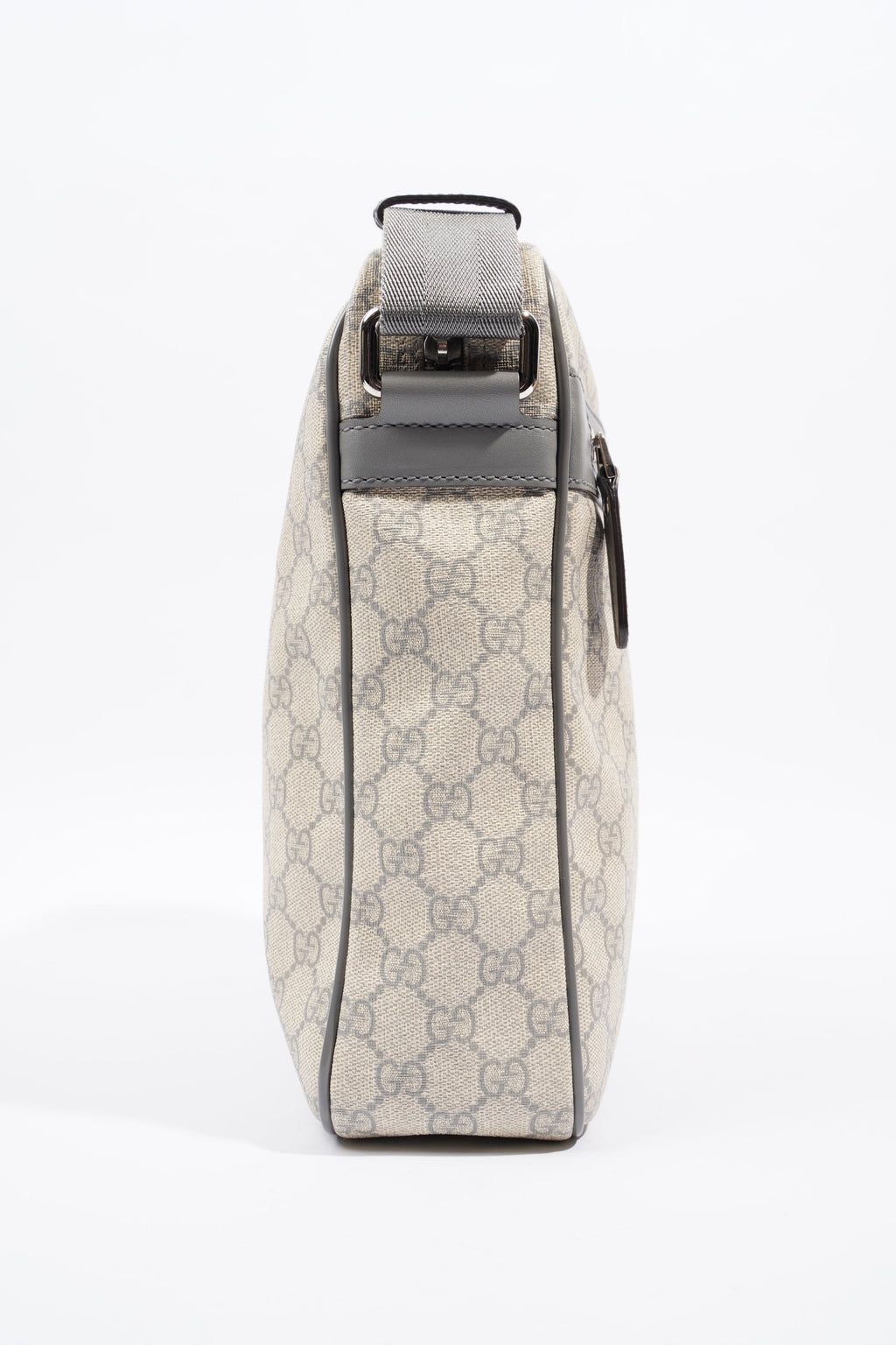 Gucci Messenger Bag Beige / Grey Canvas