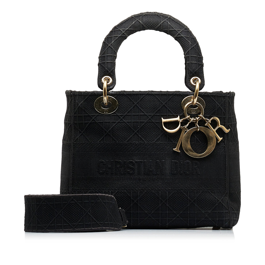DIOR Medium Cannage Lady D-Lite Satchel