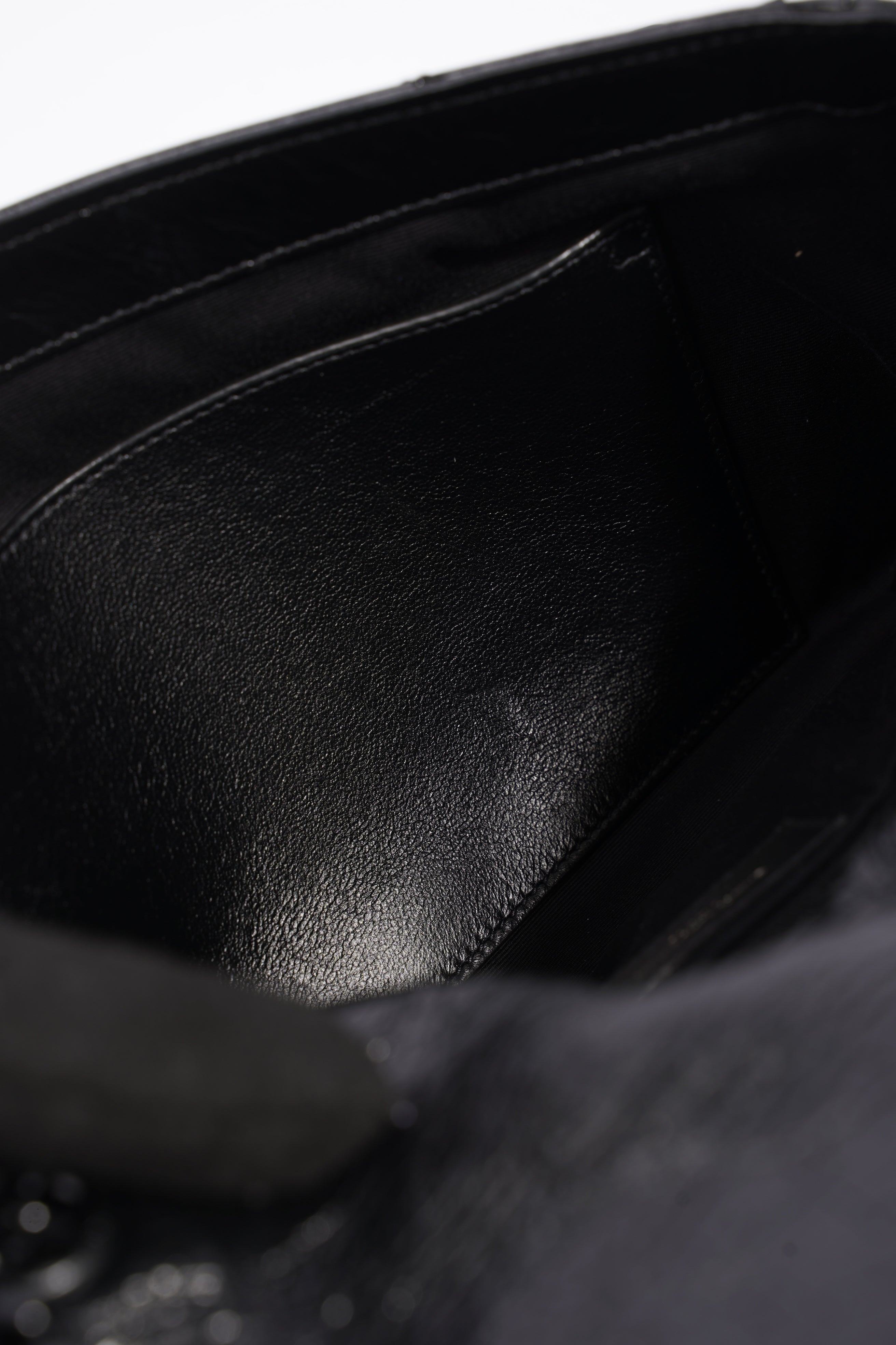 Saint Laurent Niki Black Leather Medium