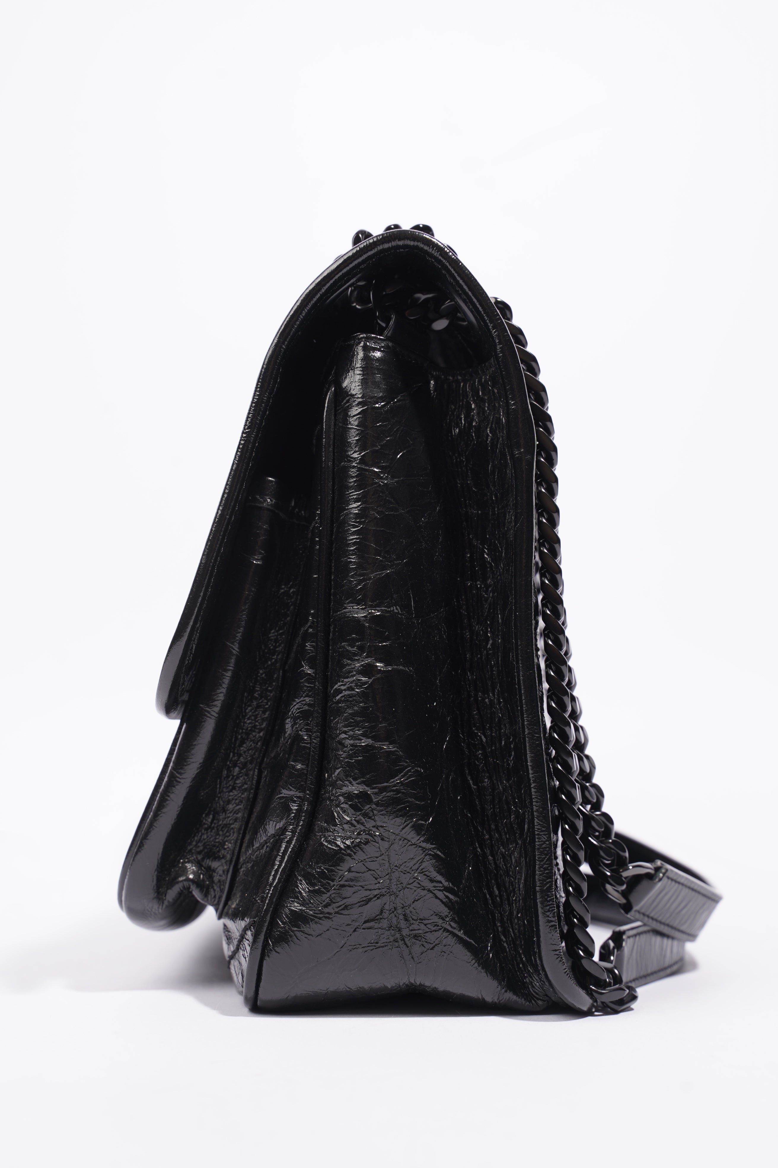 Saint Laurent Niki Black Leather Medium