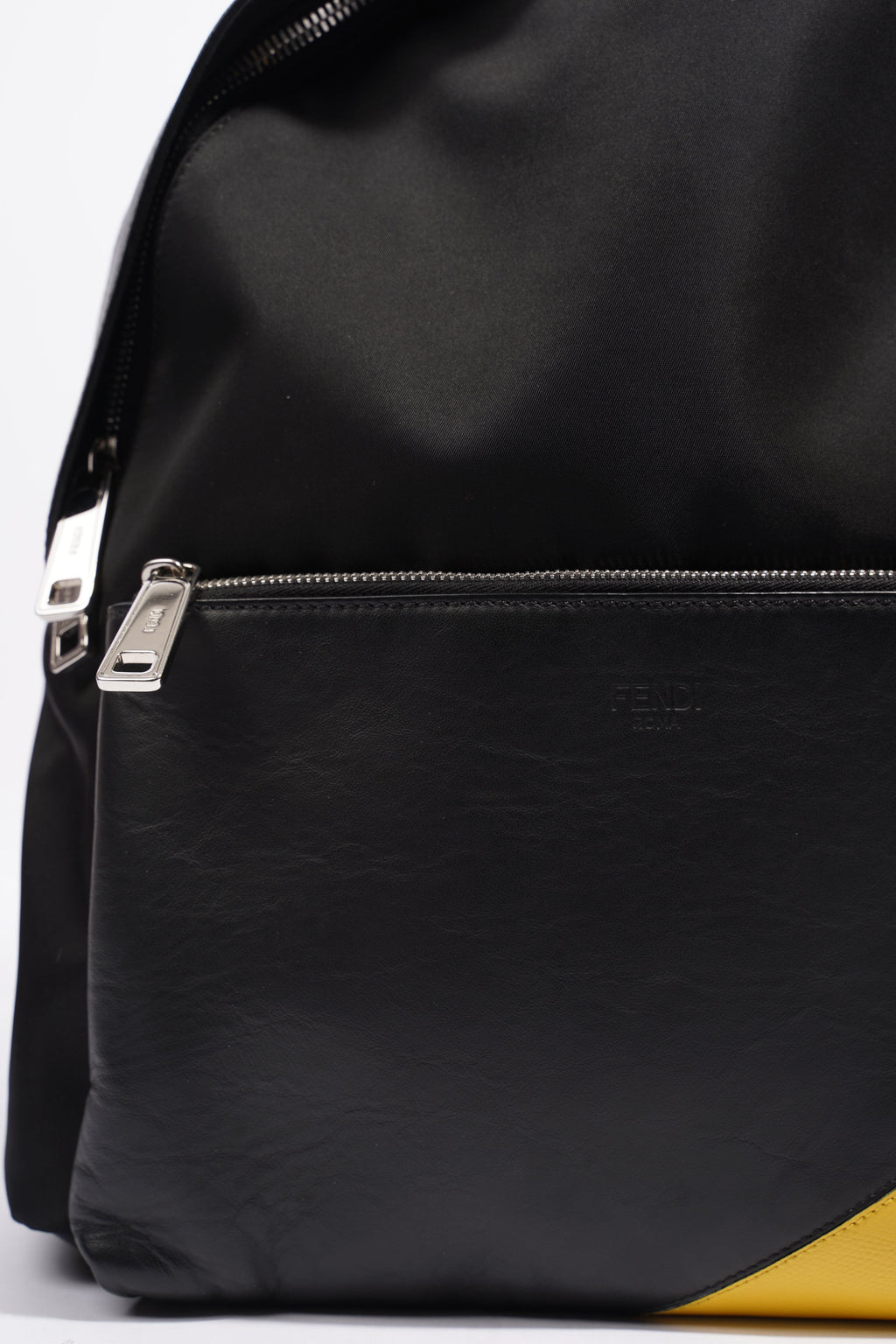 Fendi Monster Eyes Black / Yellow Re Nylon
