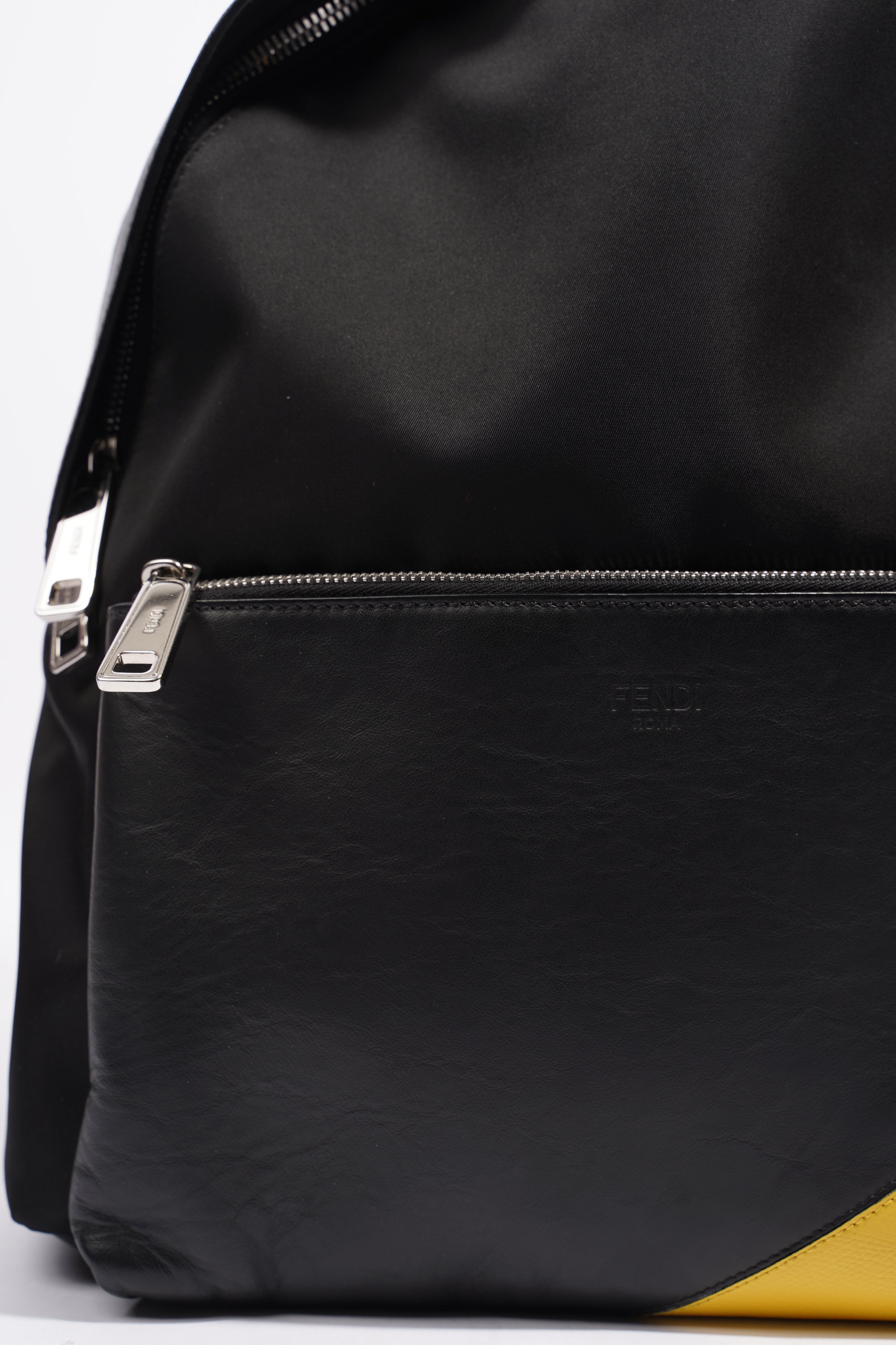 Fendi Monster Eyes Black / Yellow Re Nylon