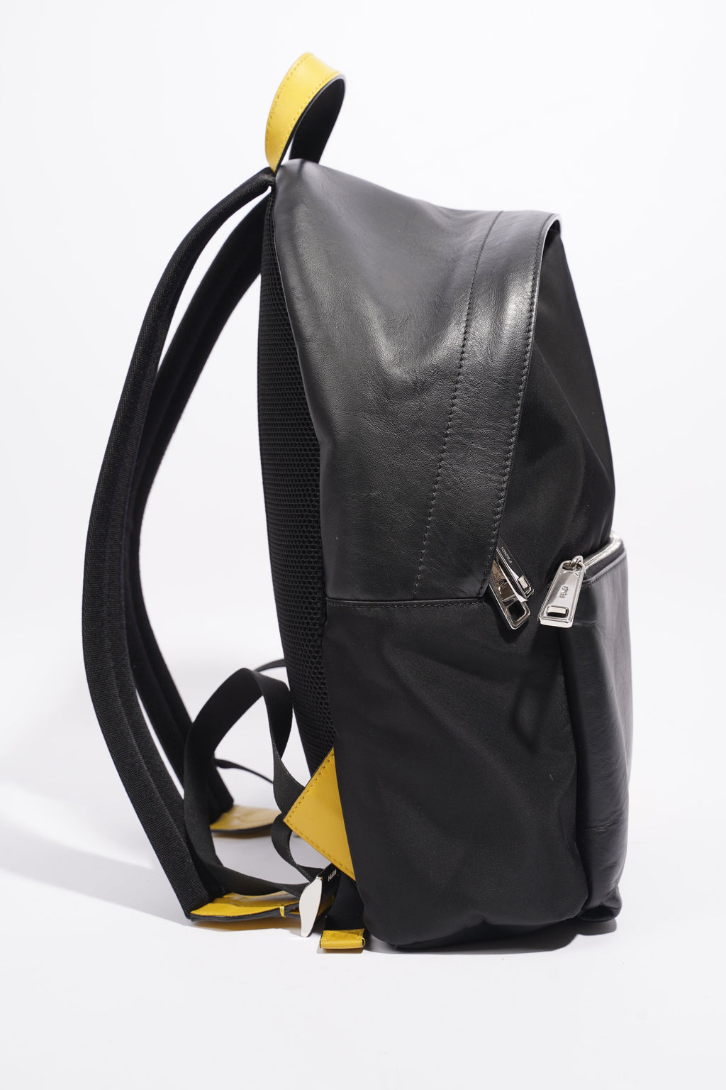 Fendi Monster Eyes Black / Yellow Re Nylon