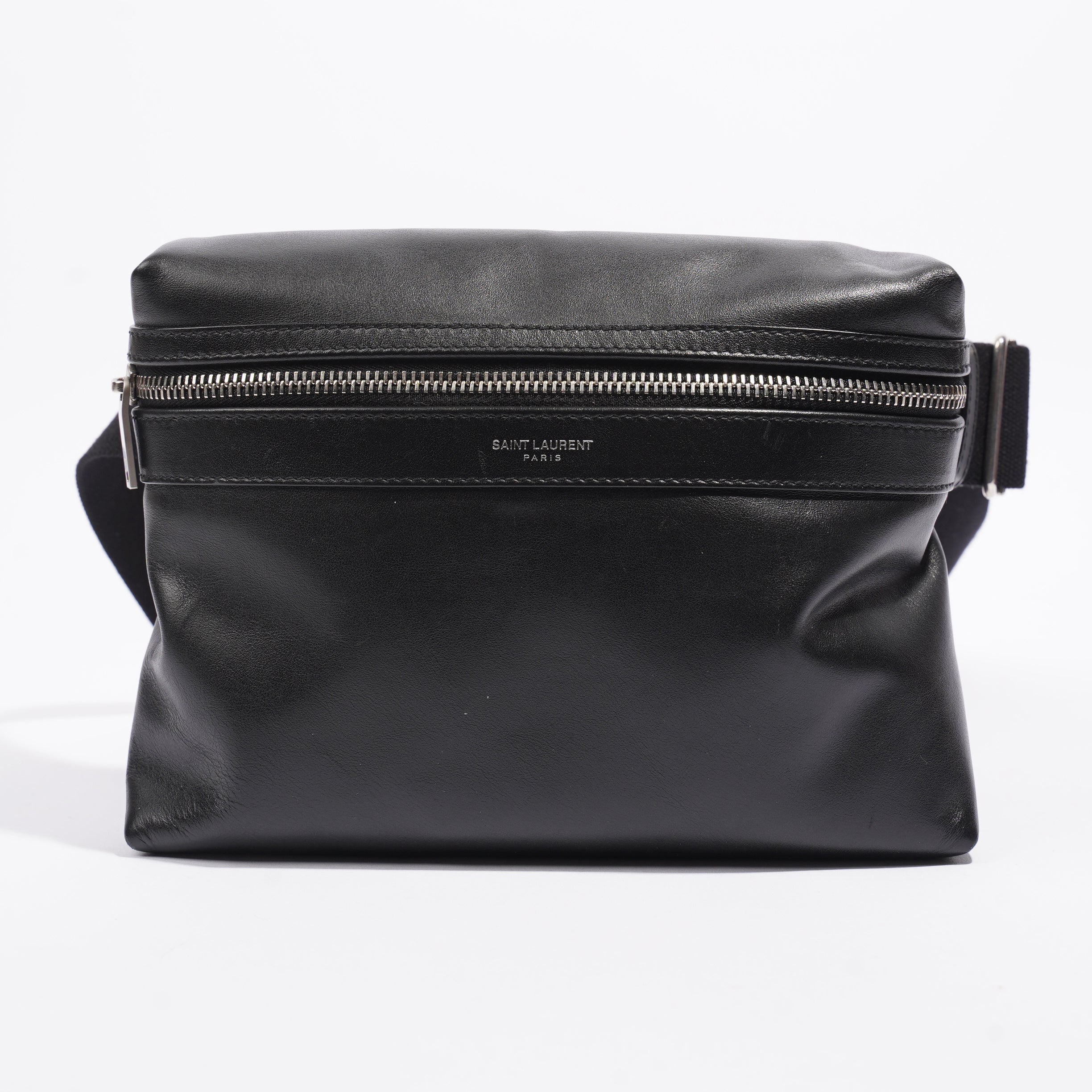 Saint Laurent City Camera Black Leather