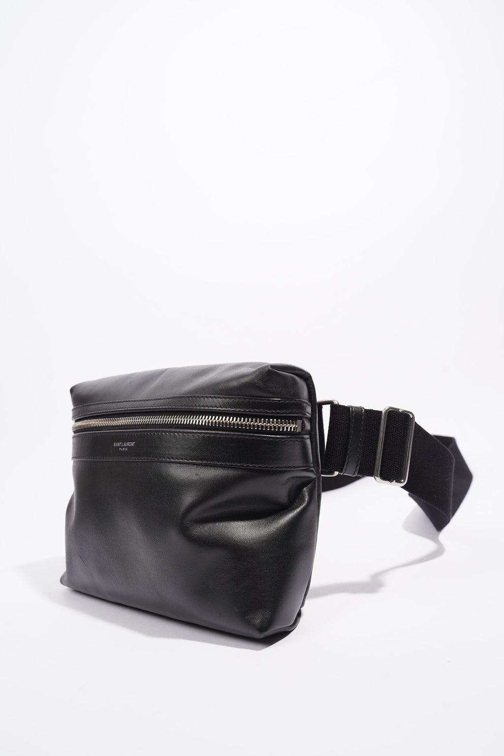 Saint Laurent City Camera Black Leather