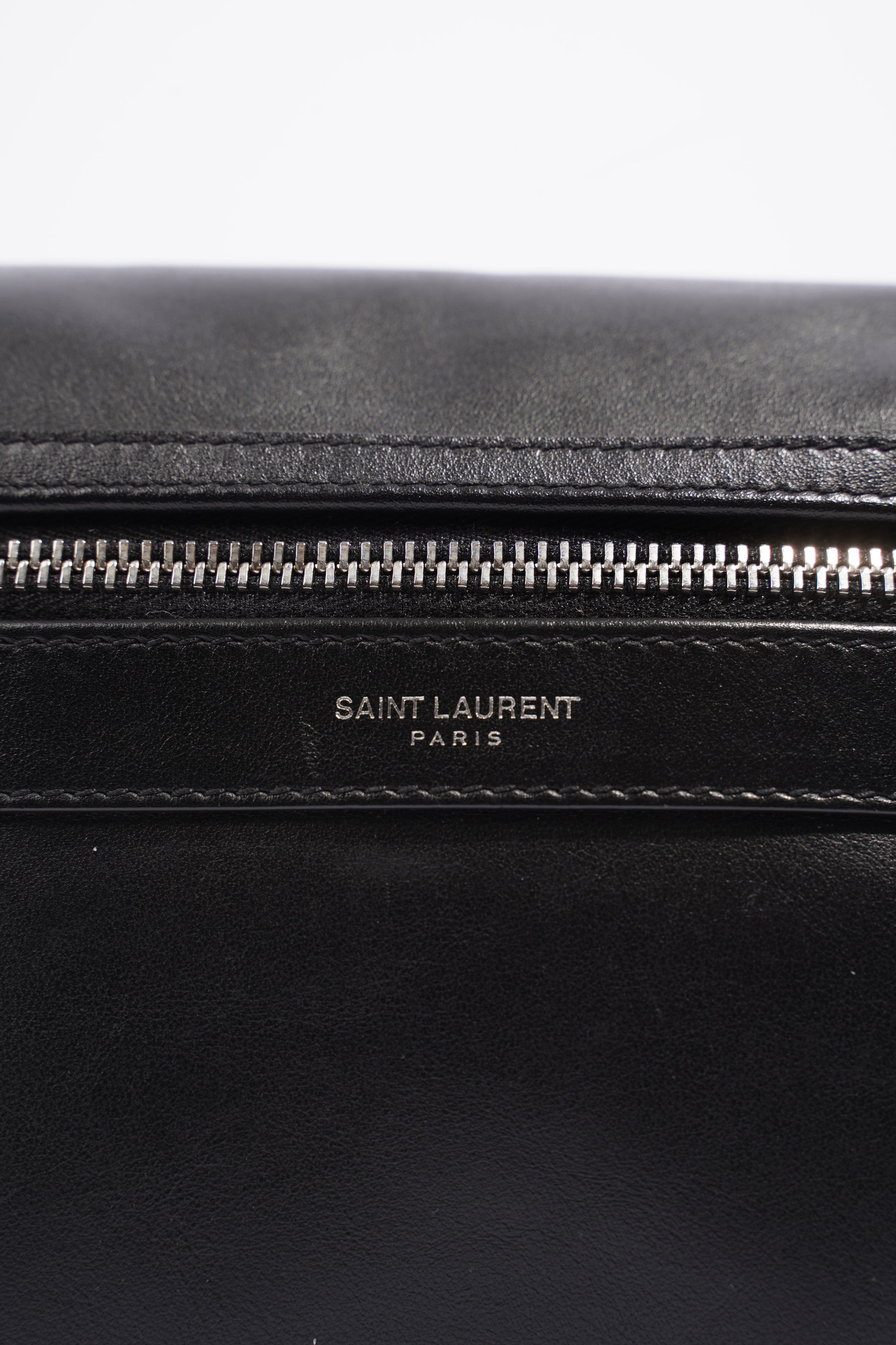 Saint Laurent City Camera Black Leather