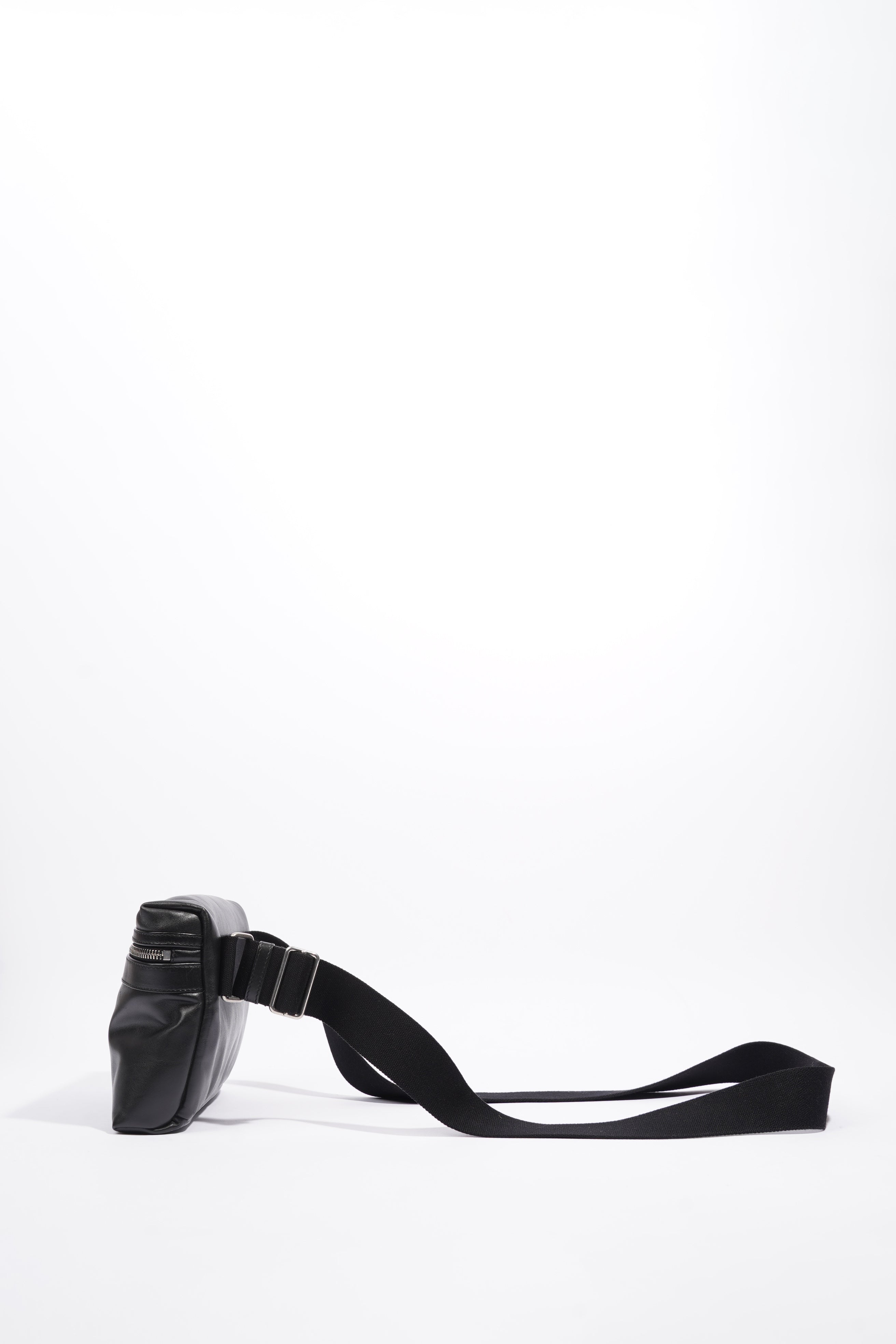 Saint Laurent City Camera Black Leather