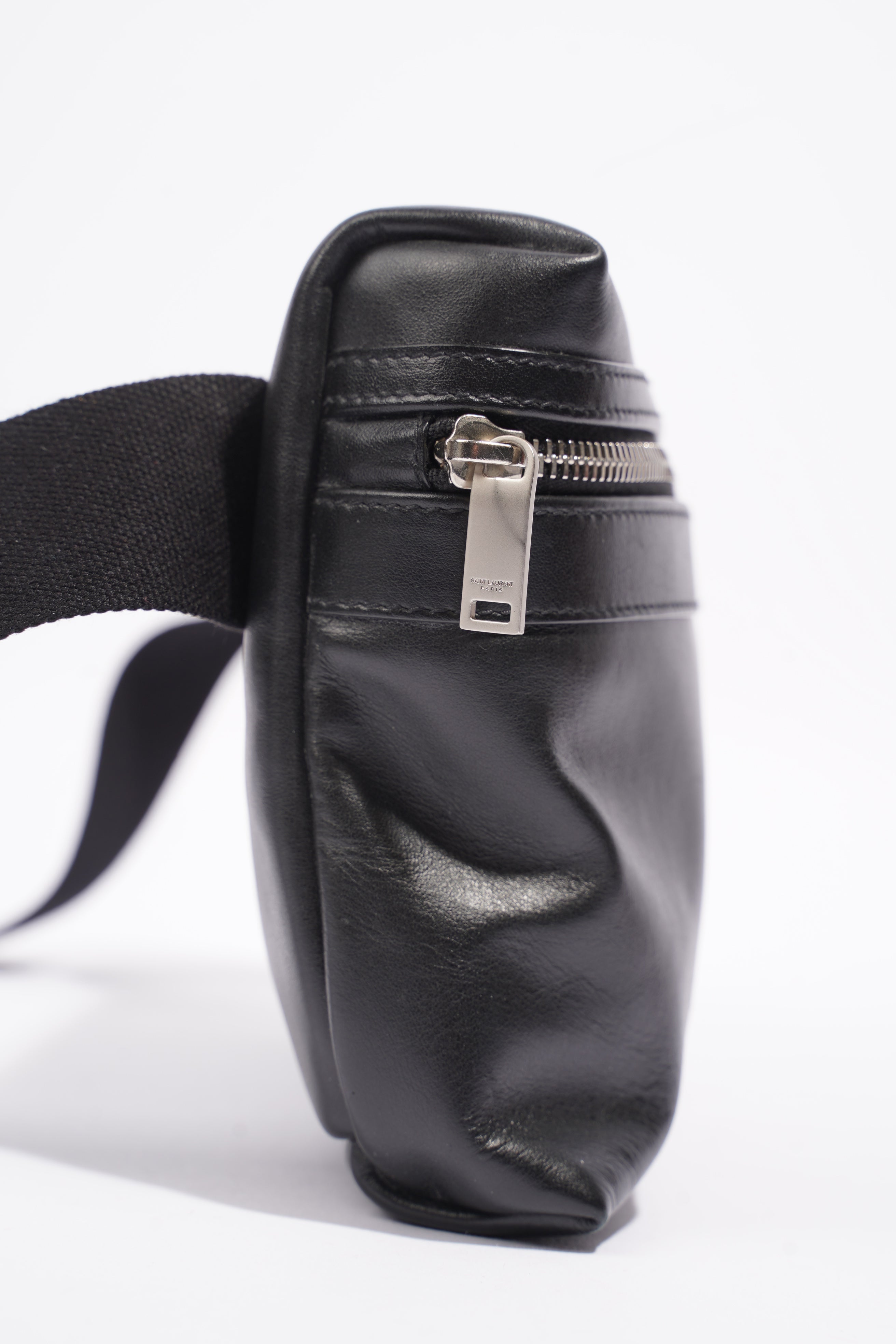 Saint Laurent City Camera Black Leather