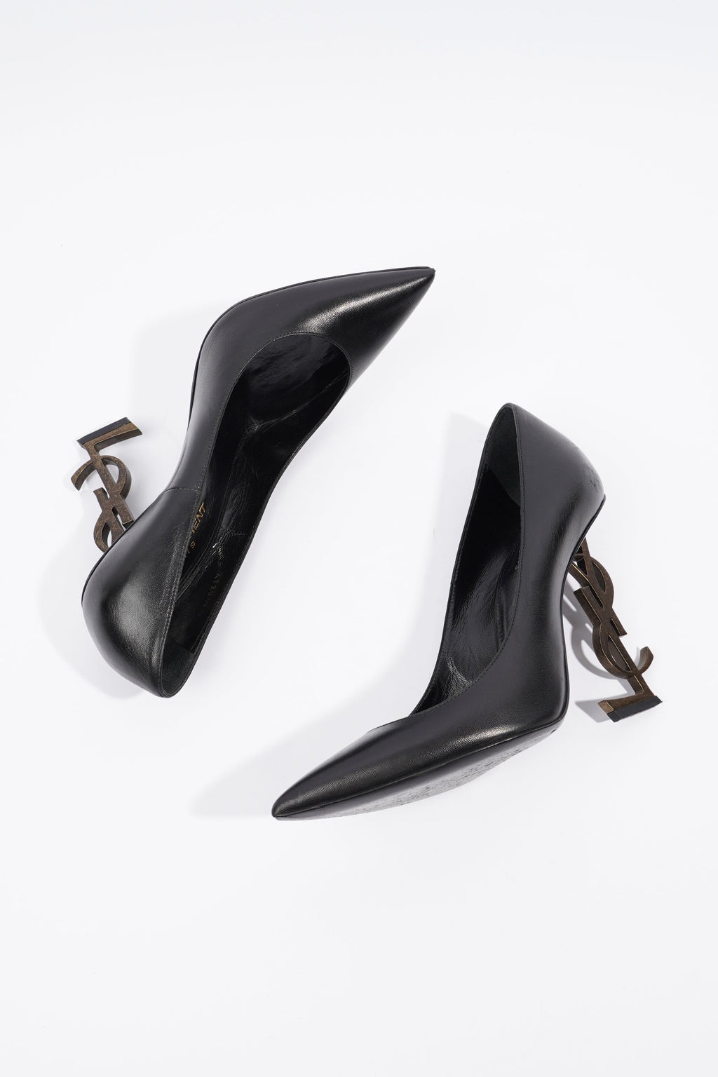 Saint Laurent Opyum Black Leather EU 37 UK 4