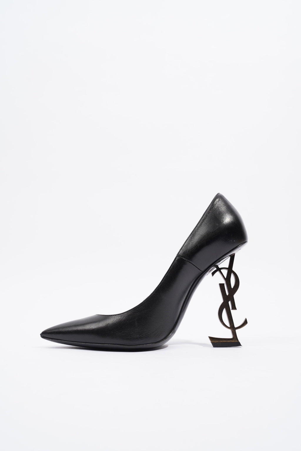 Saint Laurent Opyum Black Leather EU 37 UK 4